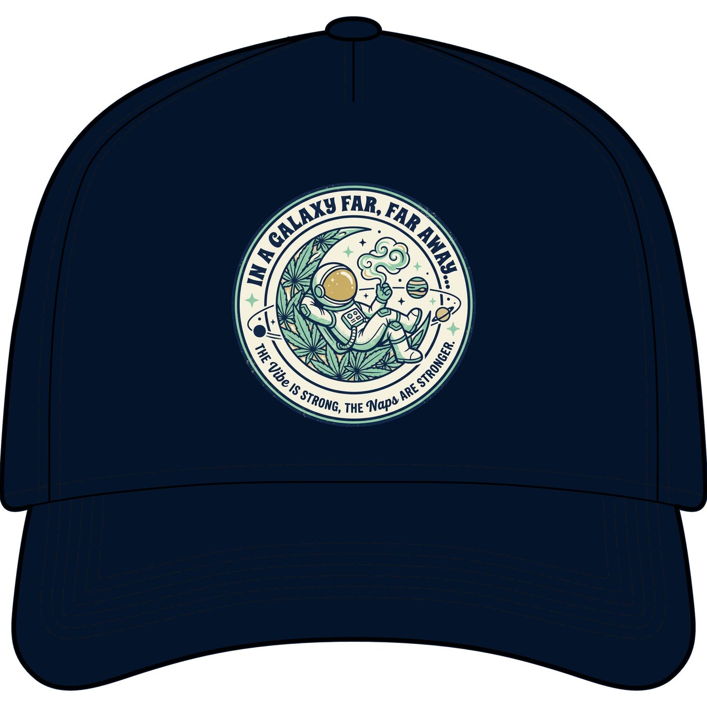 Astronaut Patch Cap — "In a Galaxy Far, Far Away" Vintage Space Hat