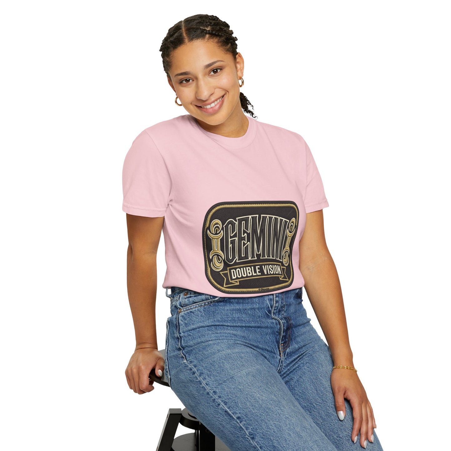 Gemini Double Vision T-Shirt — Zodiac Twin Graphic Tee