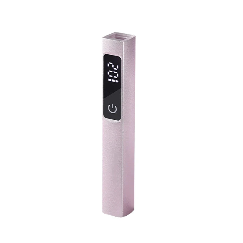 UV LED Nail Lamp Dryer Machine Portable USB Rechargeable Nail Dryer With Diamond Quick Drying Handheld Manicure Lamp For Gel