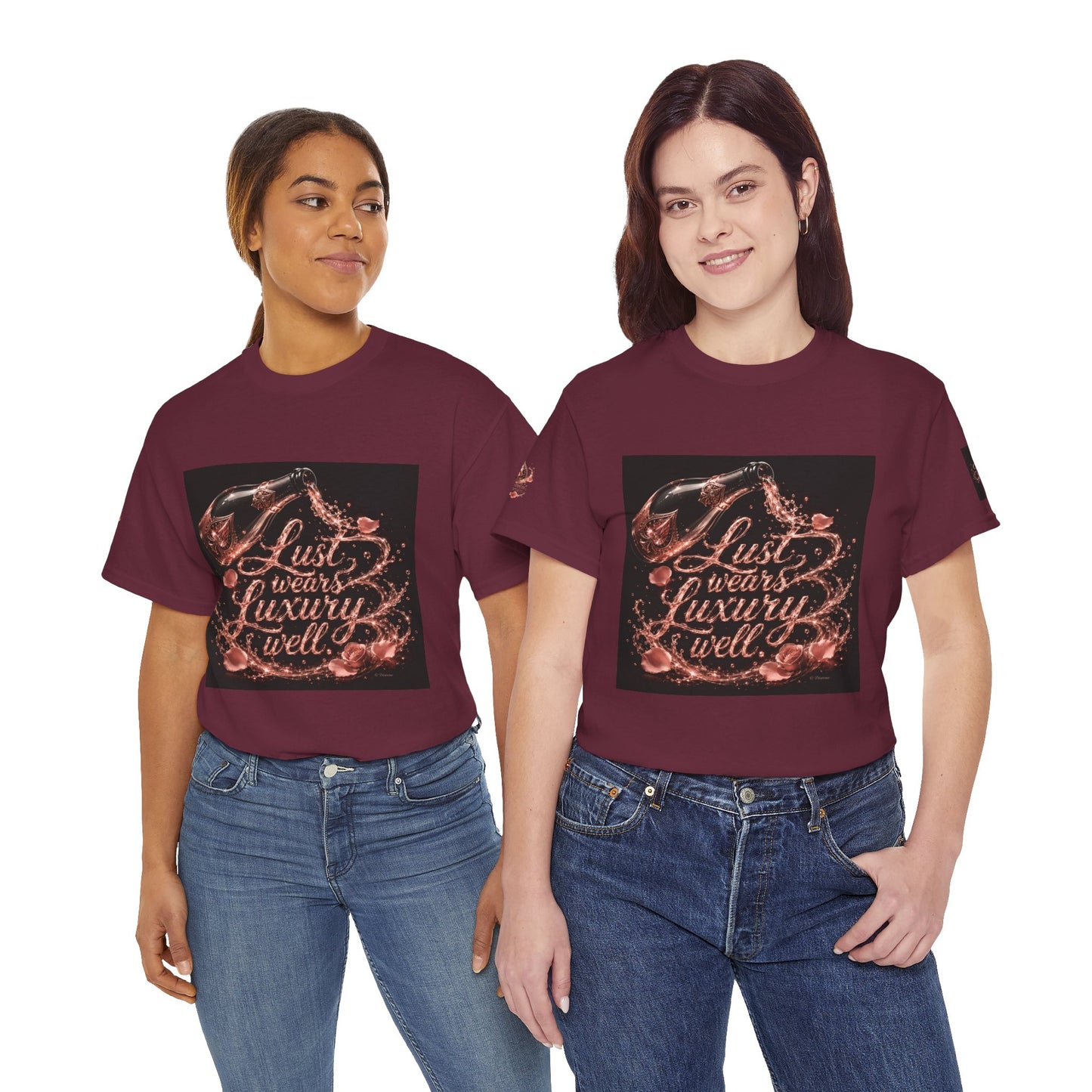 Lust Treats Luxury Well T-Shirt – Vintage Script Graphic Tee