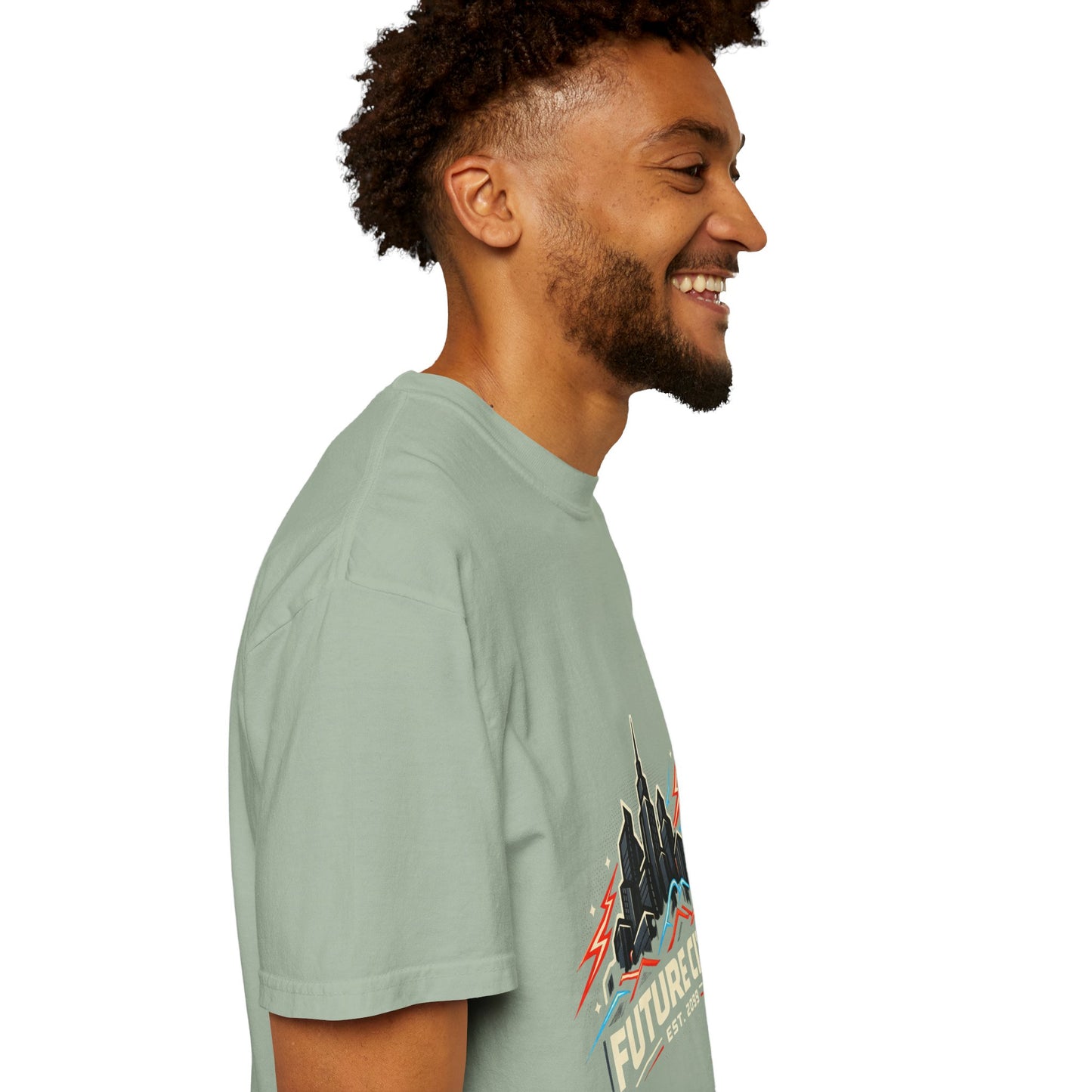 Future City T-Shirt — Retro Skyline Graphic Tee