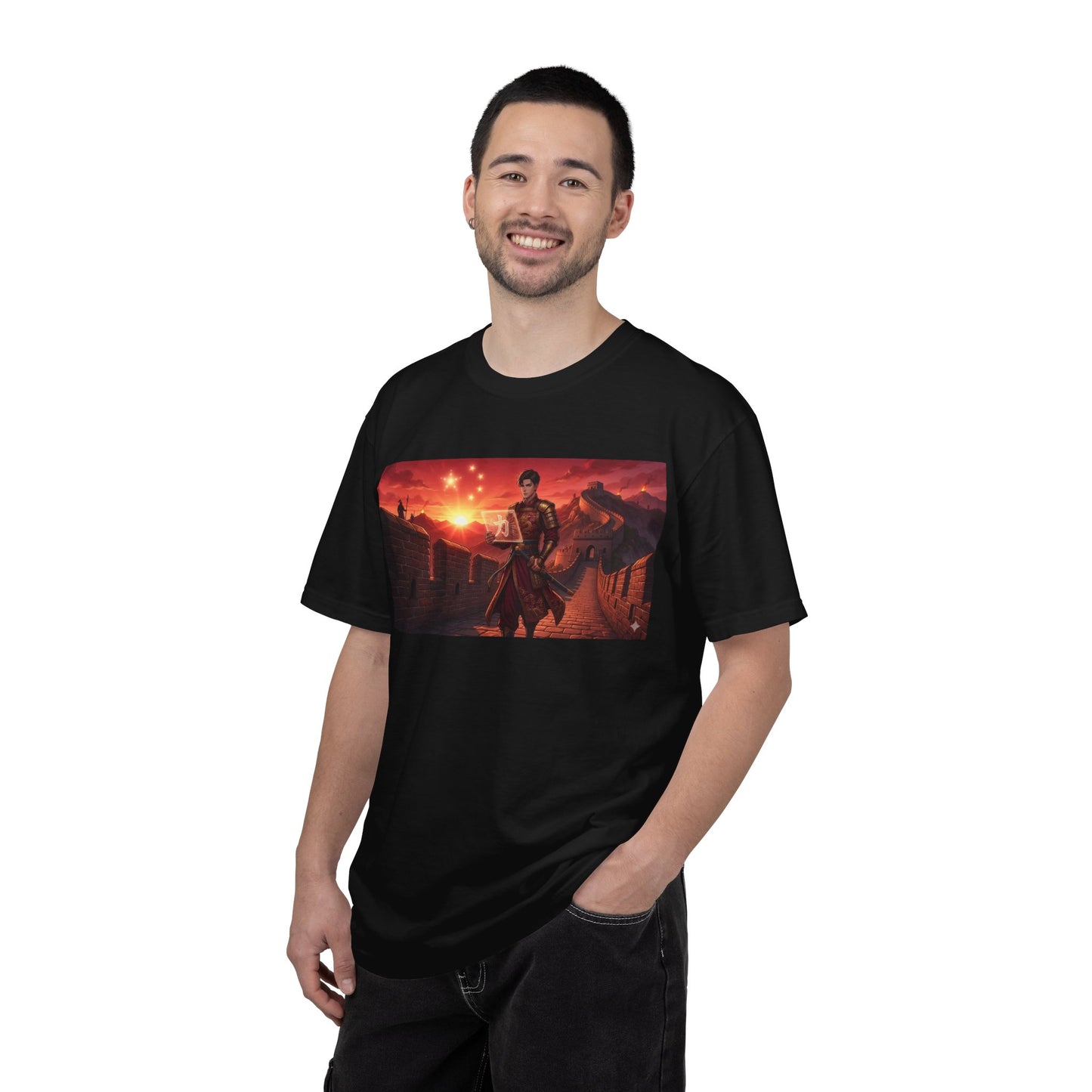 Scout Regiment Sunset T-Shirt — Anime Military Wall Scene
