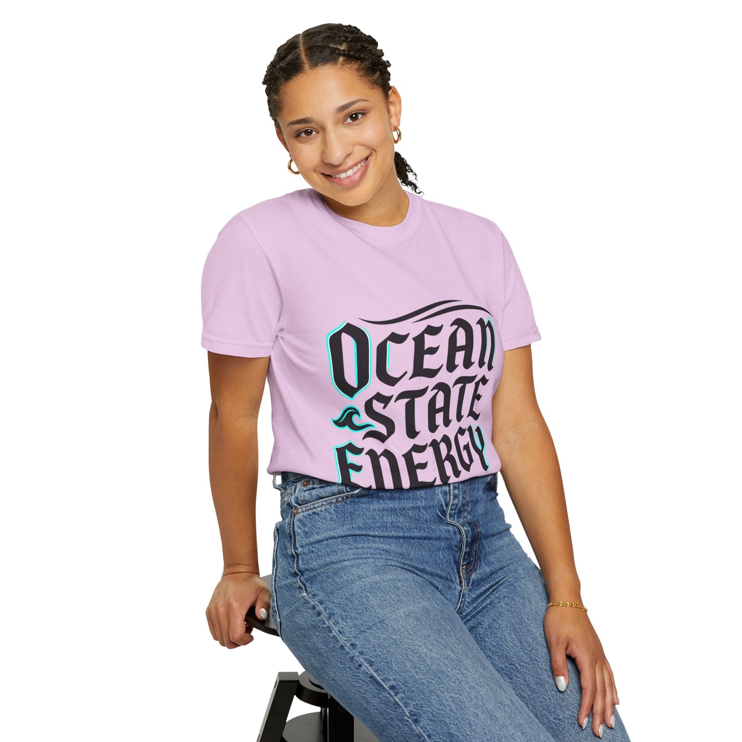 Ocean State Energy T-Shirt — Nautical Script Graphic Tee