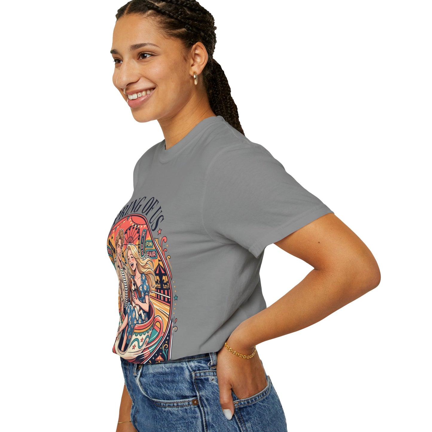 Spring of Us T-Shirt — Retro Carnival Couple Tee (Spring Festival Concert)
