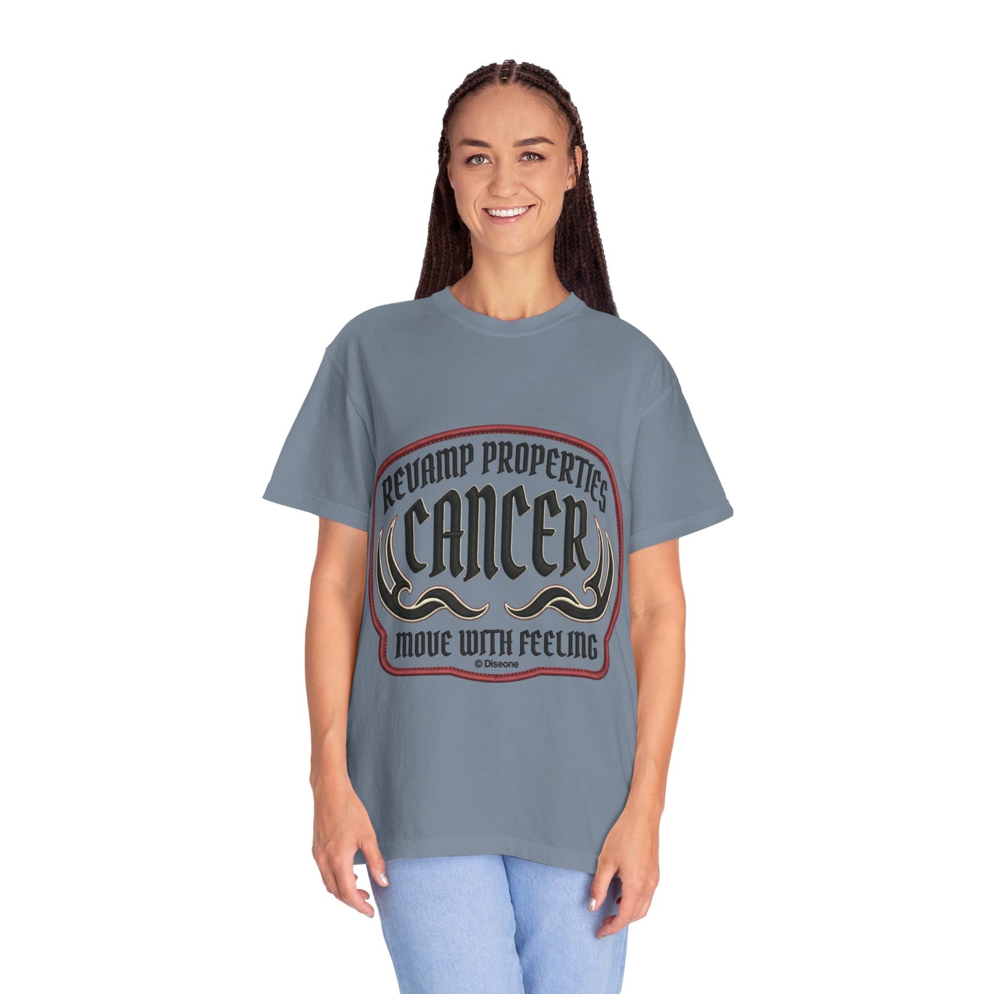 Cancer Zodiac T-Shirt — 'Move With Feeling' Astrology Tee