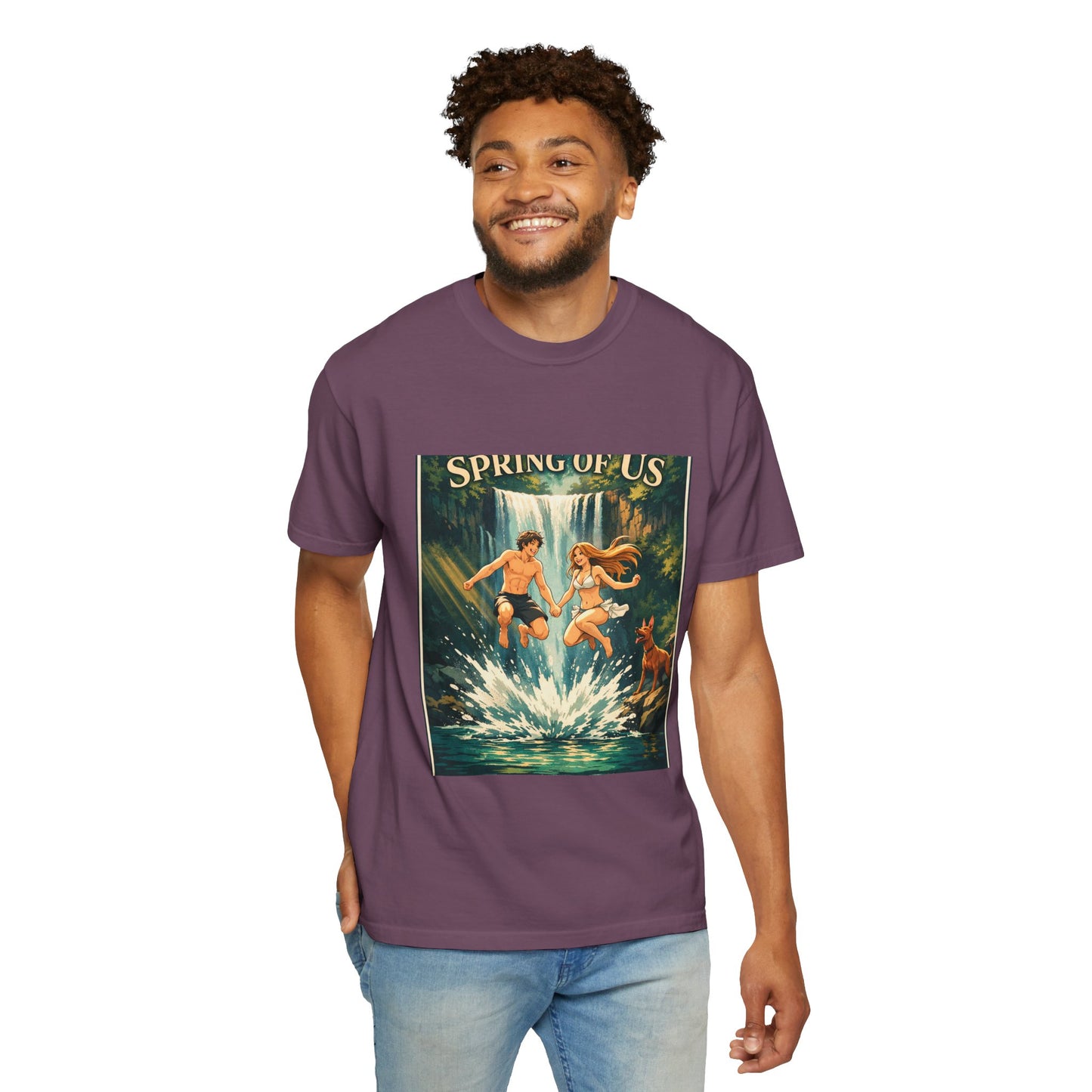 Vintage 'Spring of Us' Waterfall Graphic T-Shirt