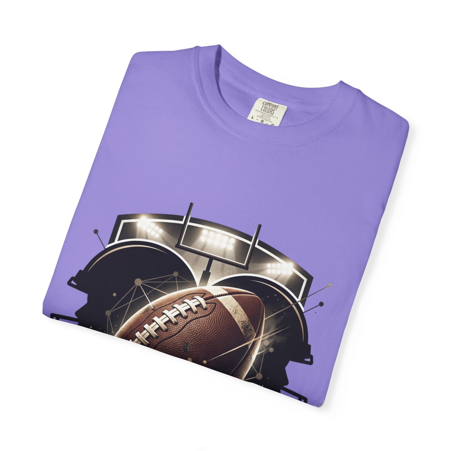 Football T-Shirt — "United Through the Game" Team Spirit Tee