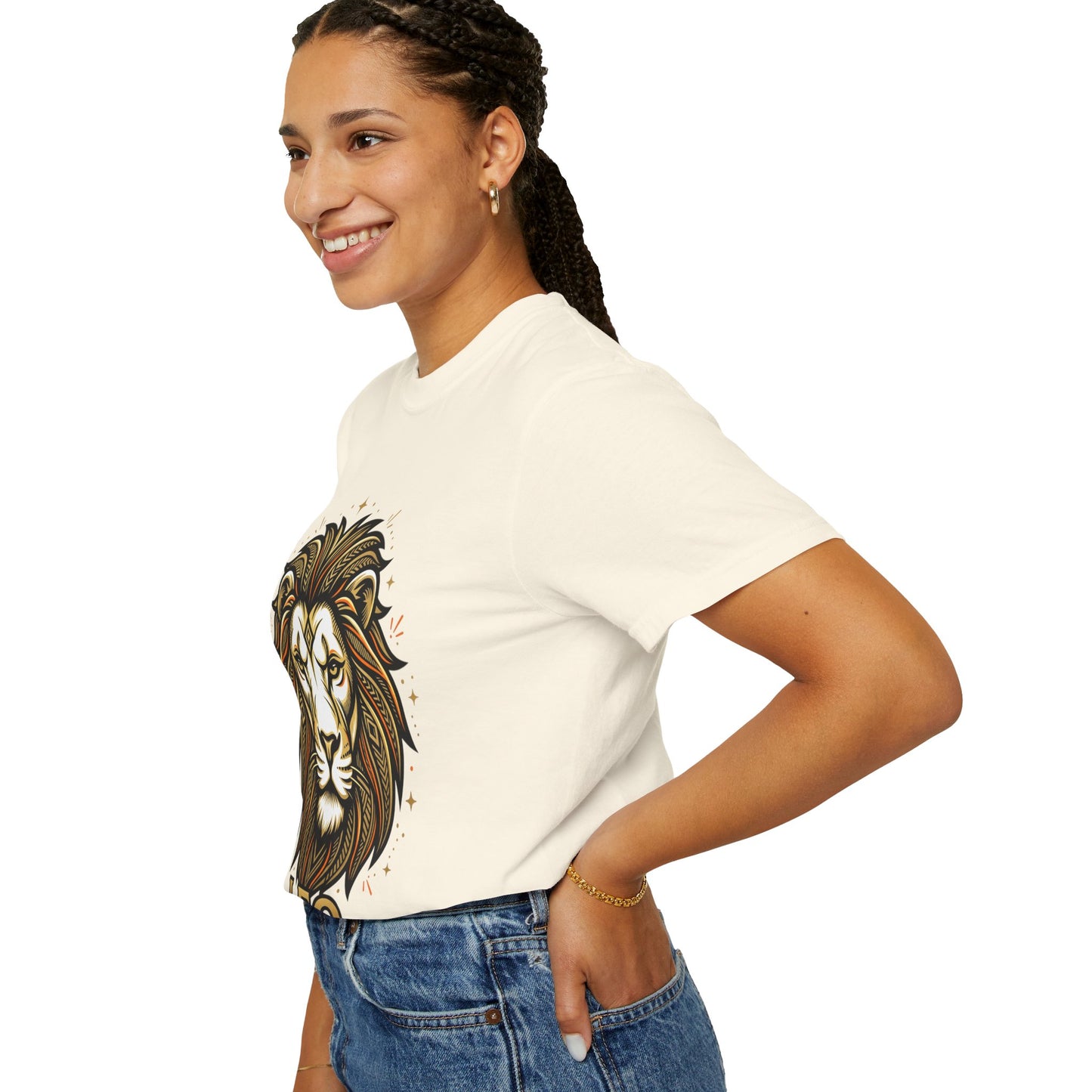 Leo Zodiac Lion T-Shirt — Bold Astrology Graphic Tee
