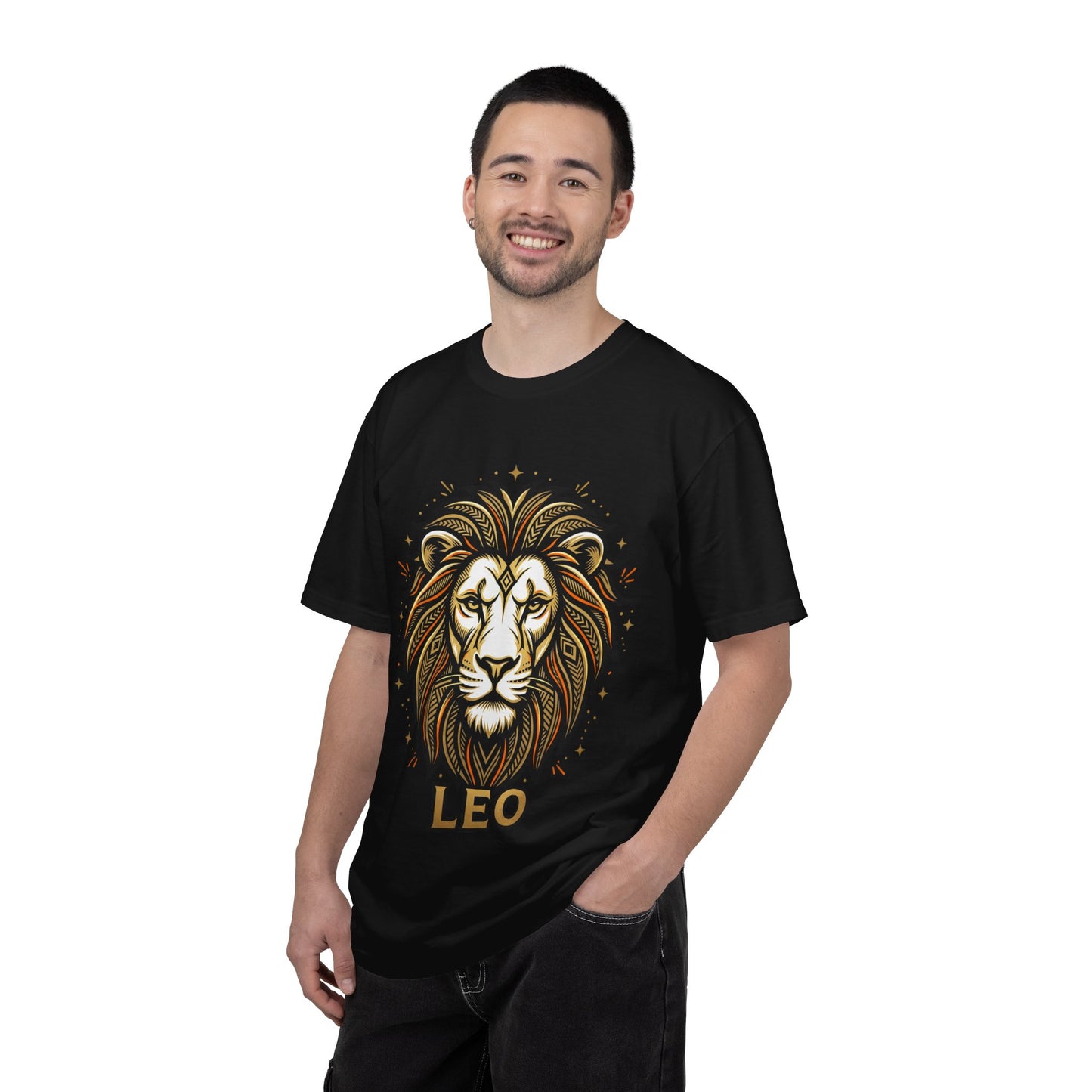 Leo Zodiac Lion T-Shirt — Bold Astrology Graphic Tee