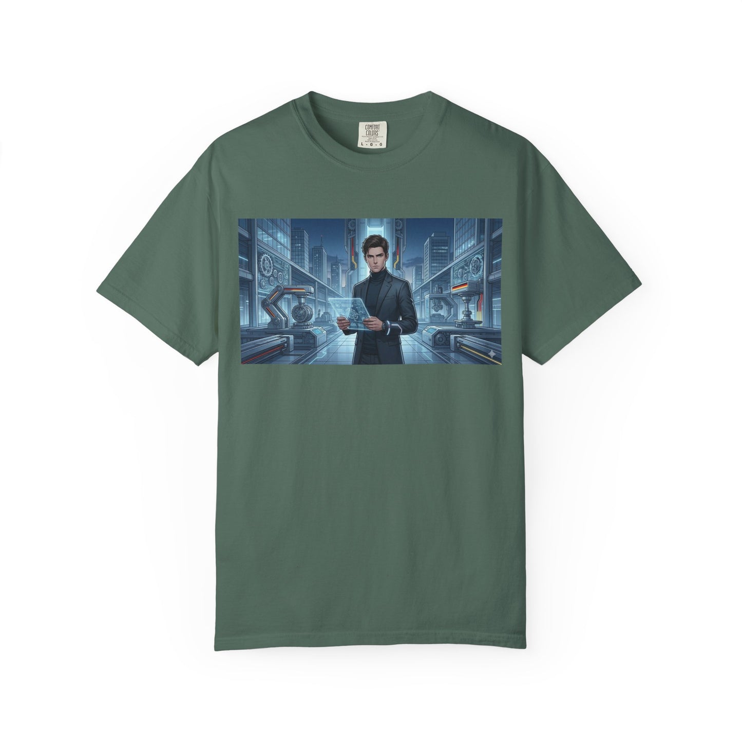 🇩🇪 Germany — Engineering + Precision Graphic T-Shirt