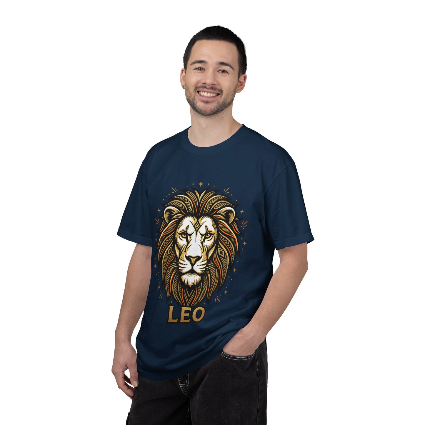 Leo Zodiac Lion T-Shirt — Bold Astrology Graphic Tee