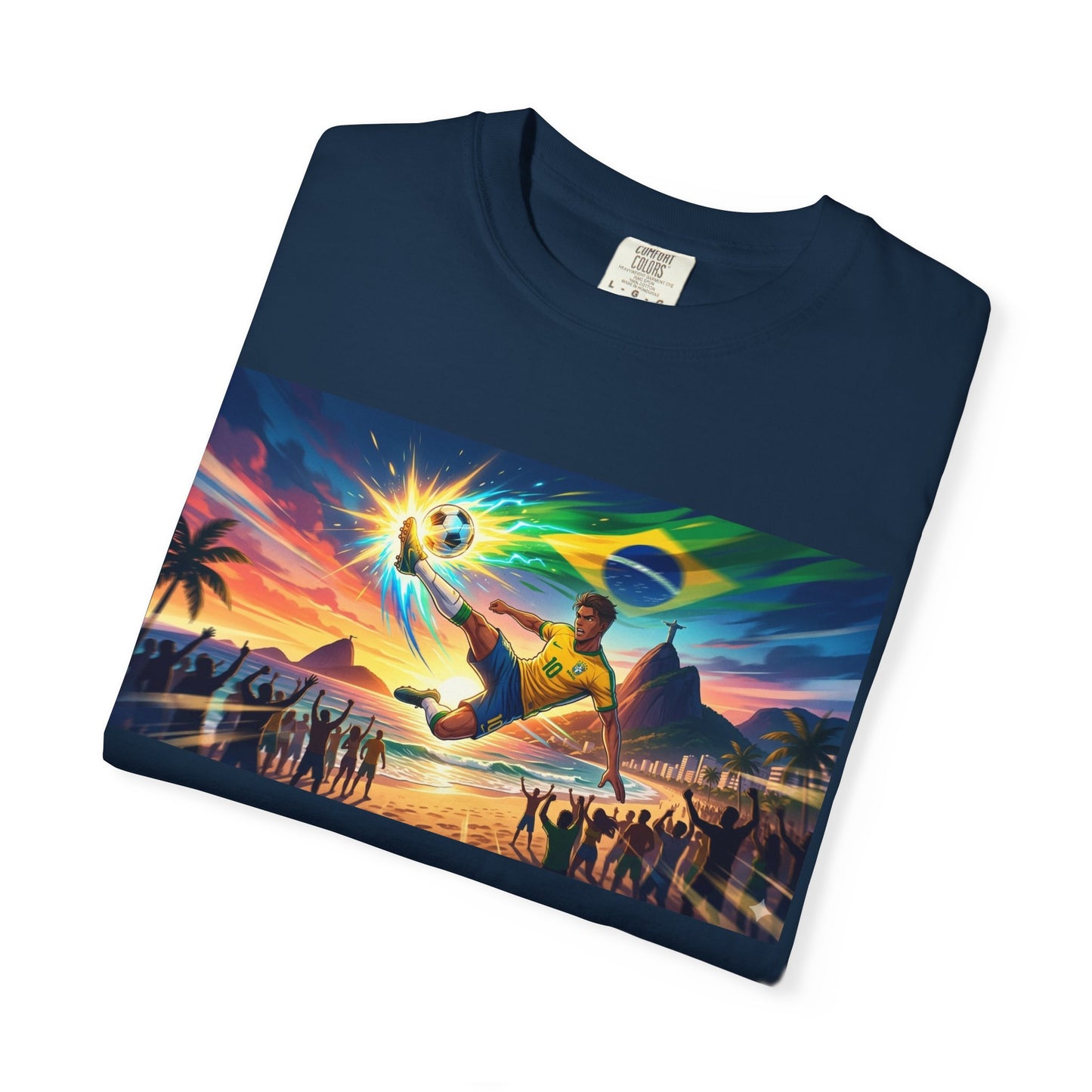 Brazil — Energy + Football Graphic T-Shirt