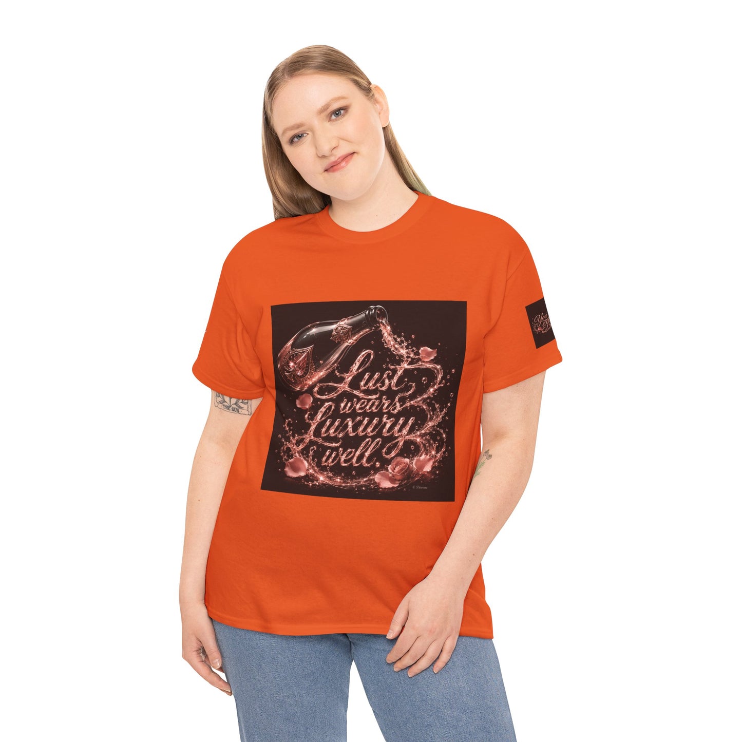Lust Treats Luxury Well T-Shirt – Vintage Script Graphic Tee