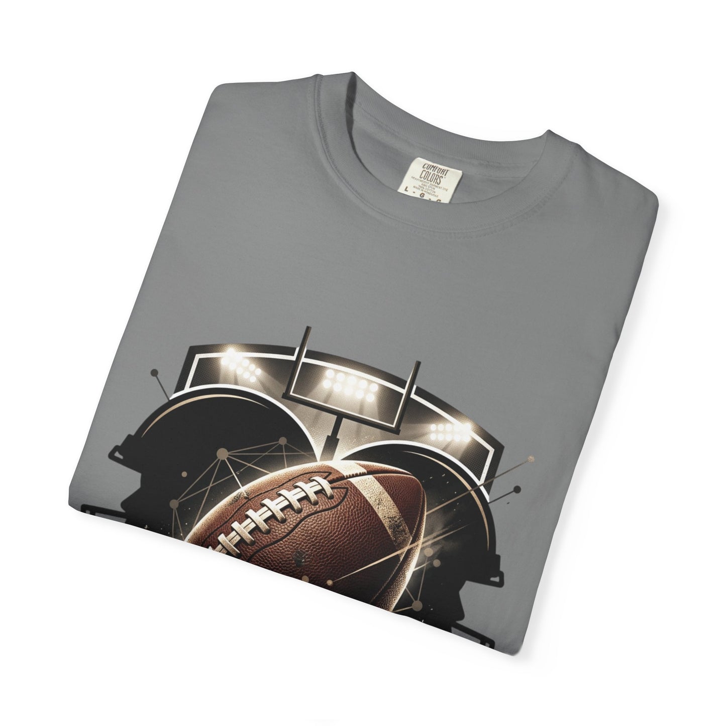 Football T-Shirt — "United Through the Game" Team Spirit Tee