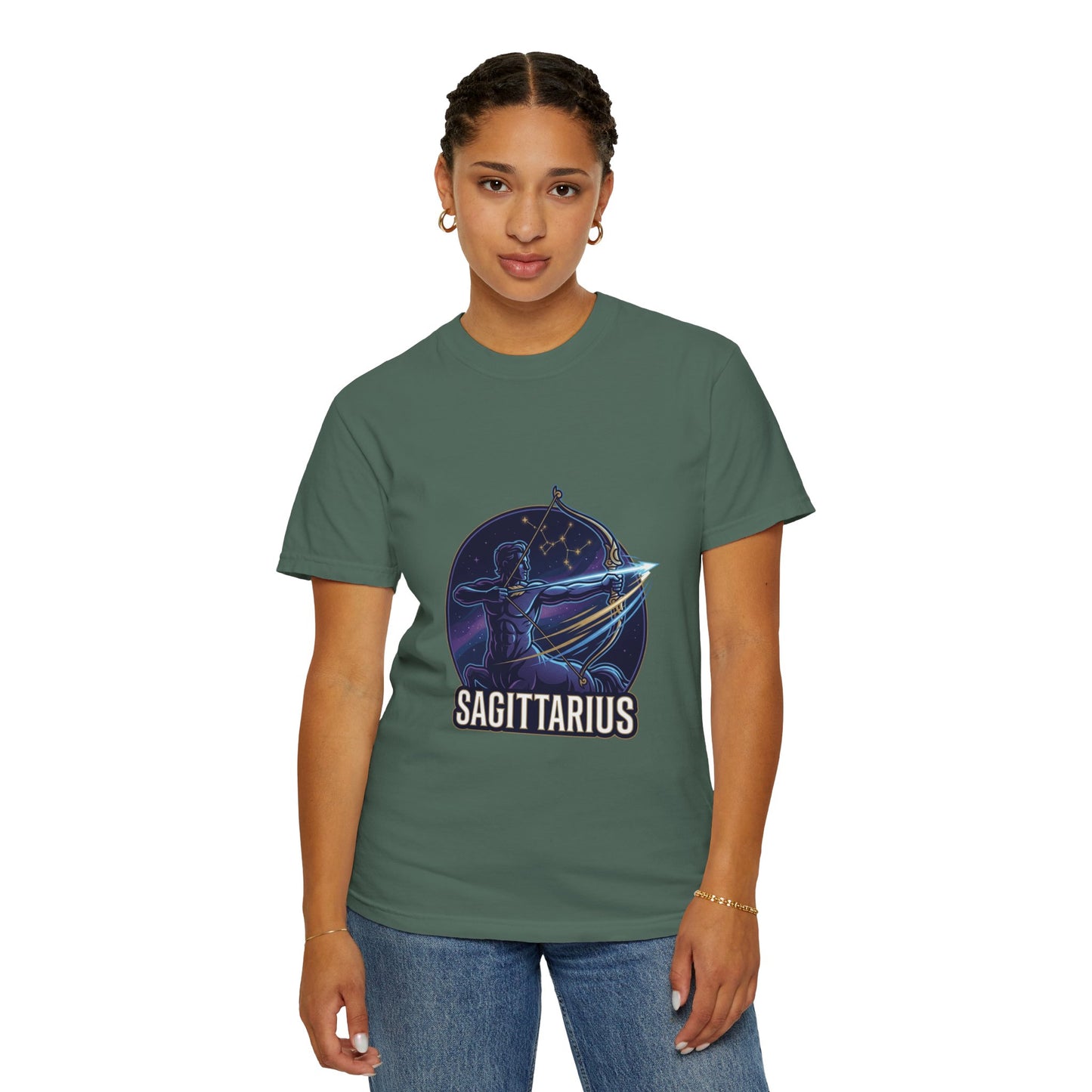 Sagittarius Archer Zodiac T‑Shirt — Astrology Constellation Graphic Tee