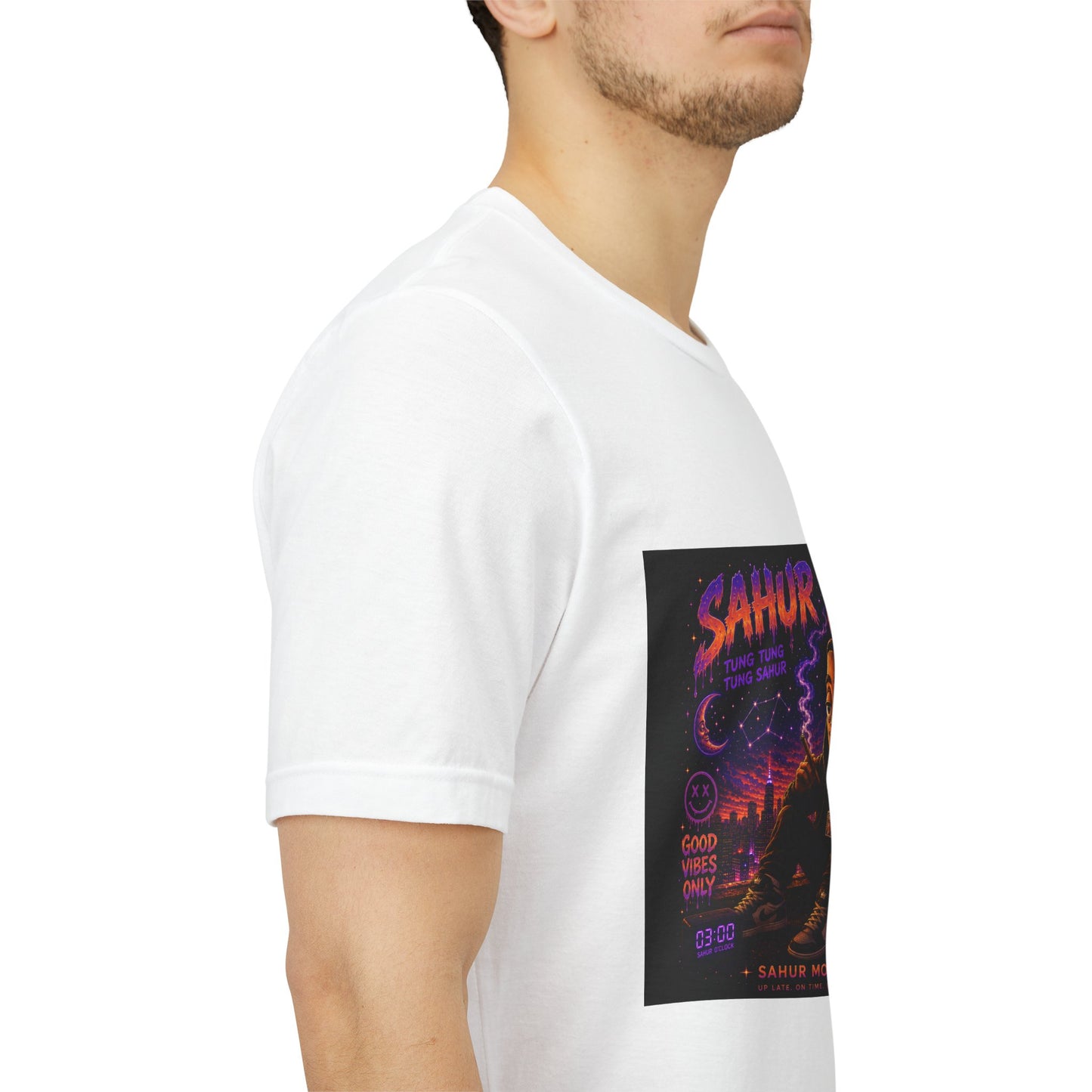 Tung Tung Tung Sahur SOLO Night Smoke DOLO Tee — Urban Chill Cartoon Design