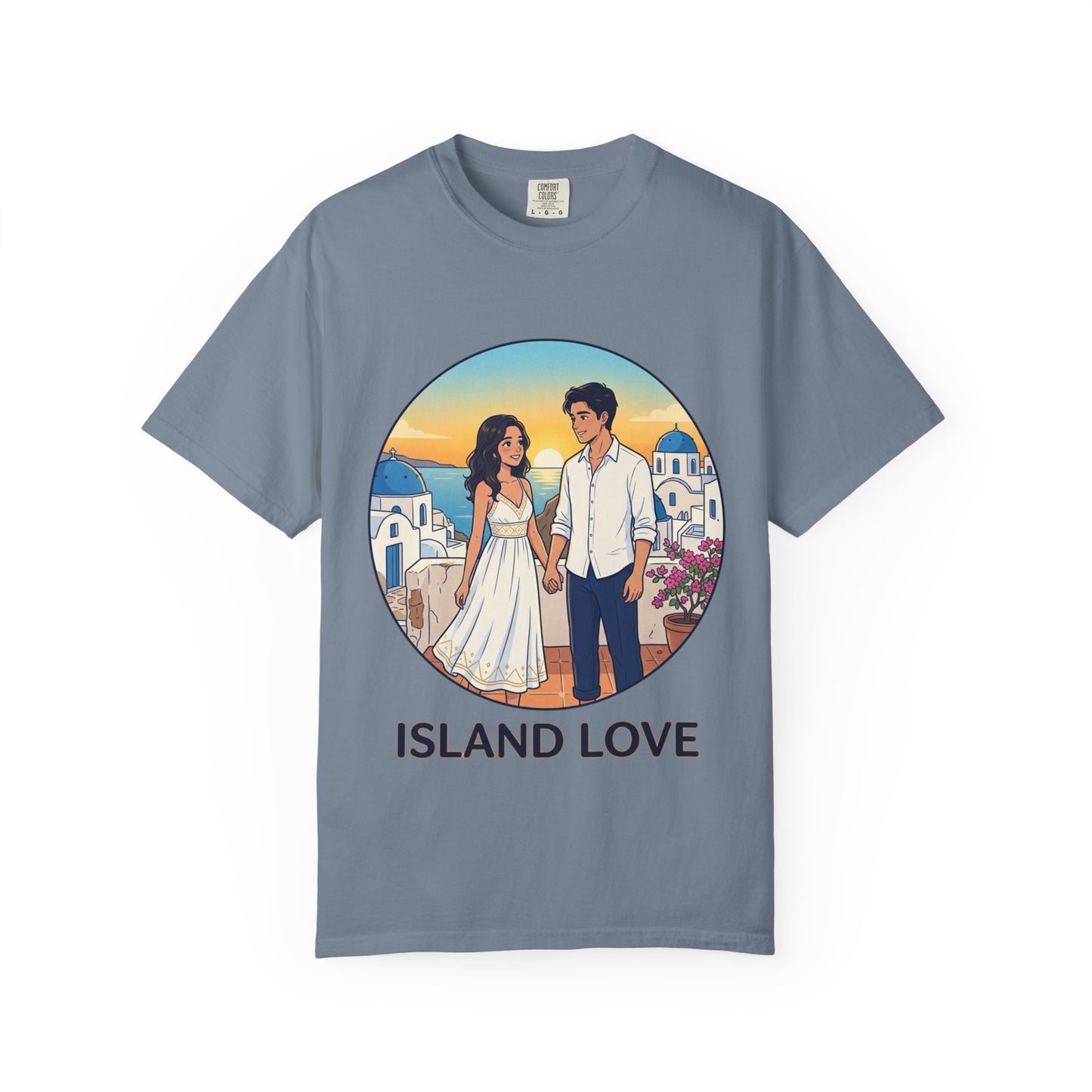 Island Love T-Shirt — Romantic Couples Vacation Tee