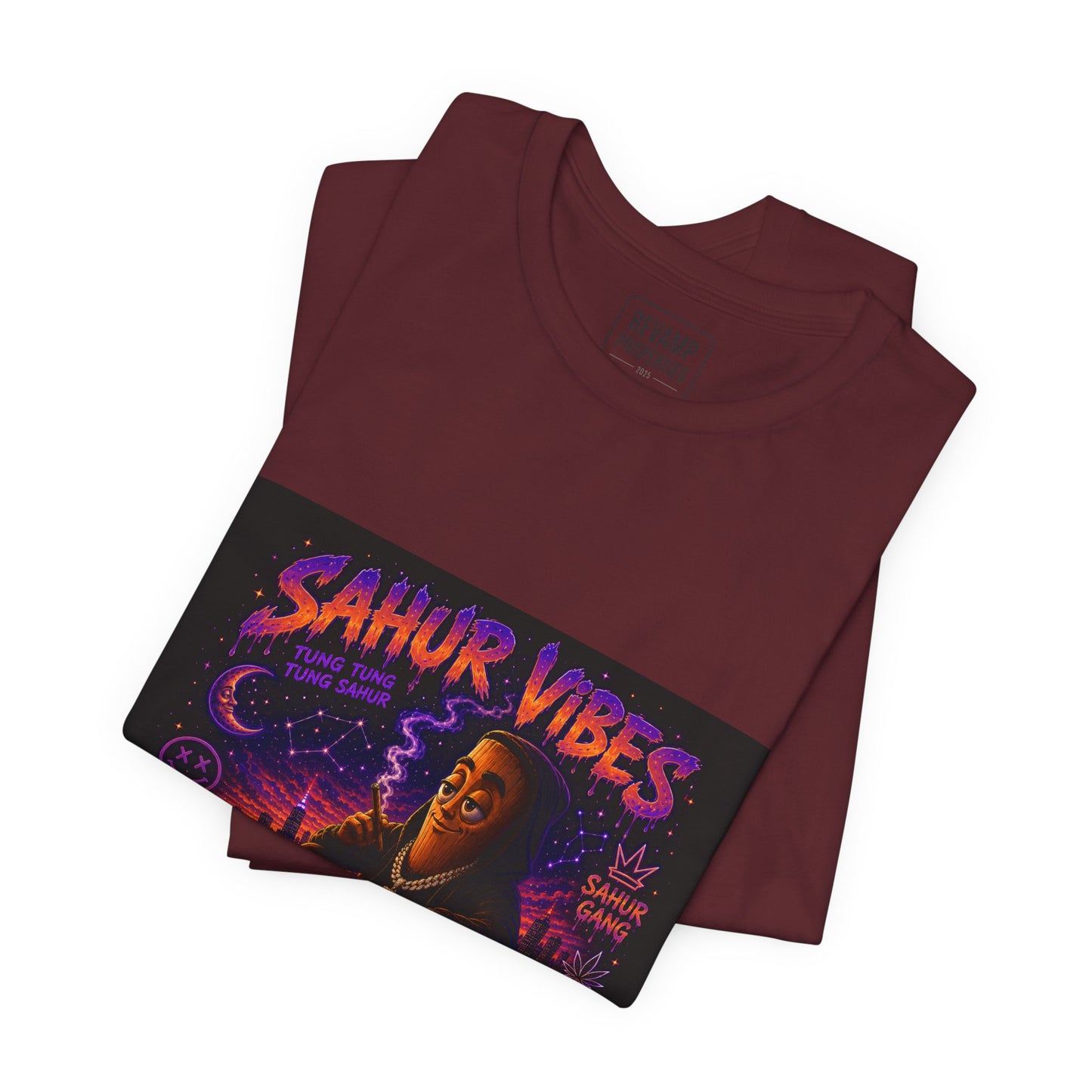 Tung Tung Tung Sahur SOLO Night Smoke DOLO Tee — Urban Chill Cartoon Design