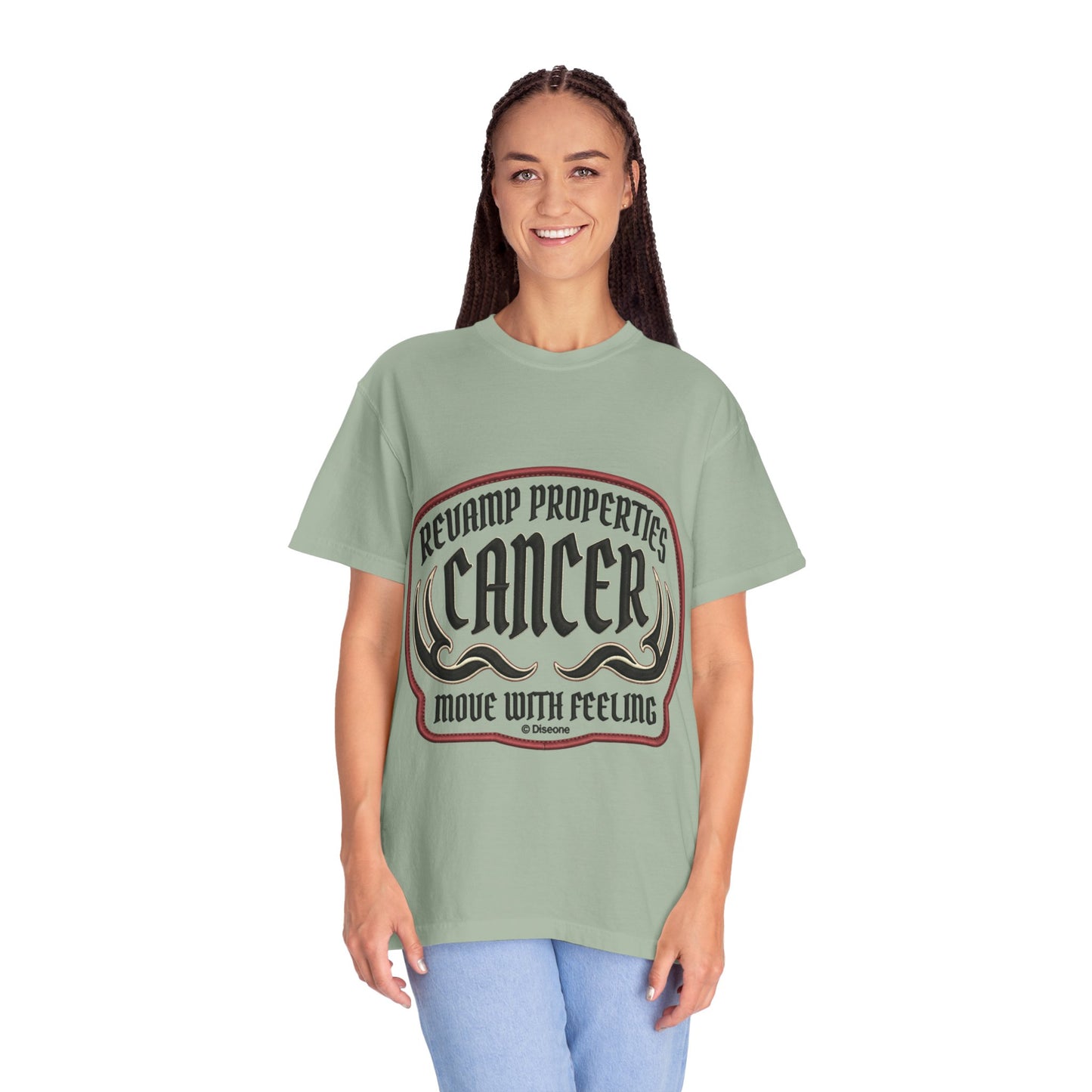 Cancer Zodiac T-Shirt — 'Move With Feeling' Astrology Tee