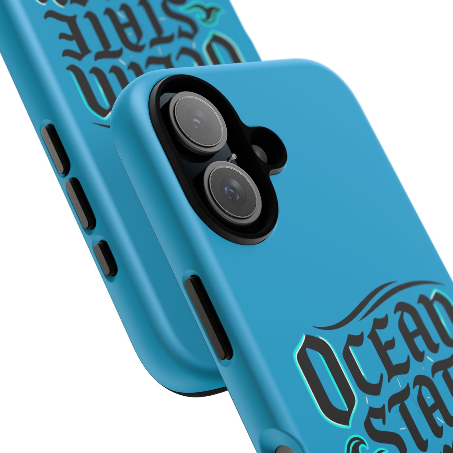 Ocean State Energy Phone Case — Tough Protective iPhone Cover with Nautical Script