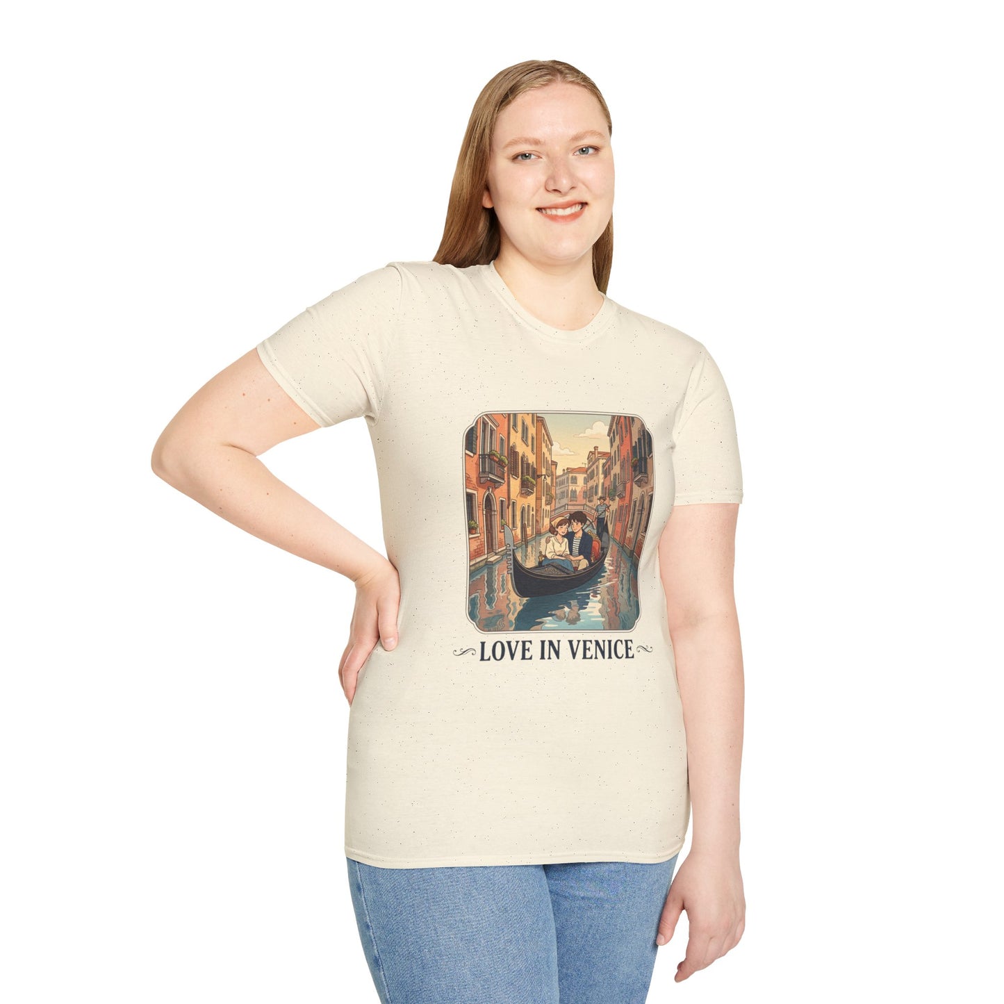 T-Shirt — Love in Venice Gondola Romantic Travel Tee