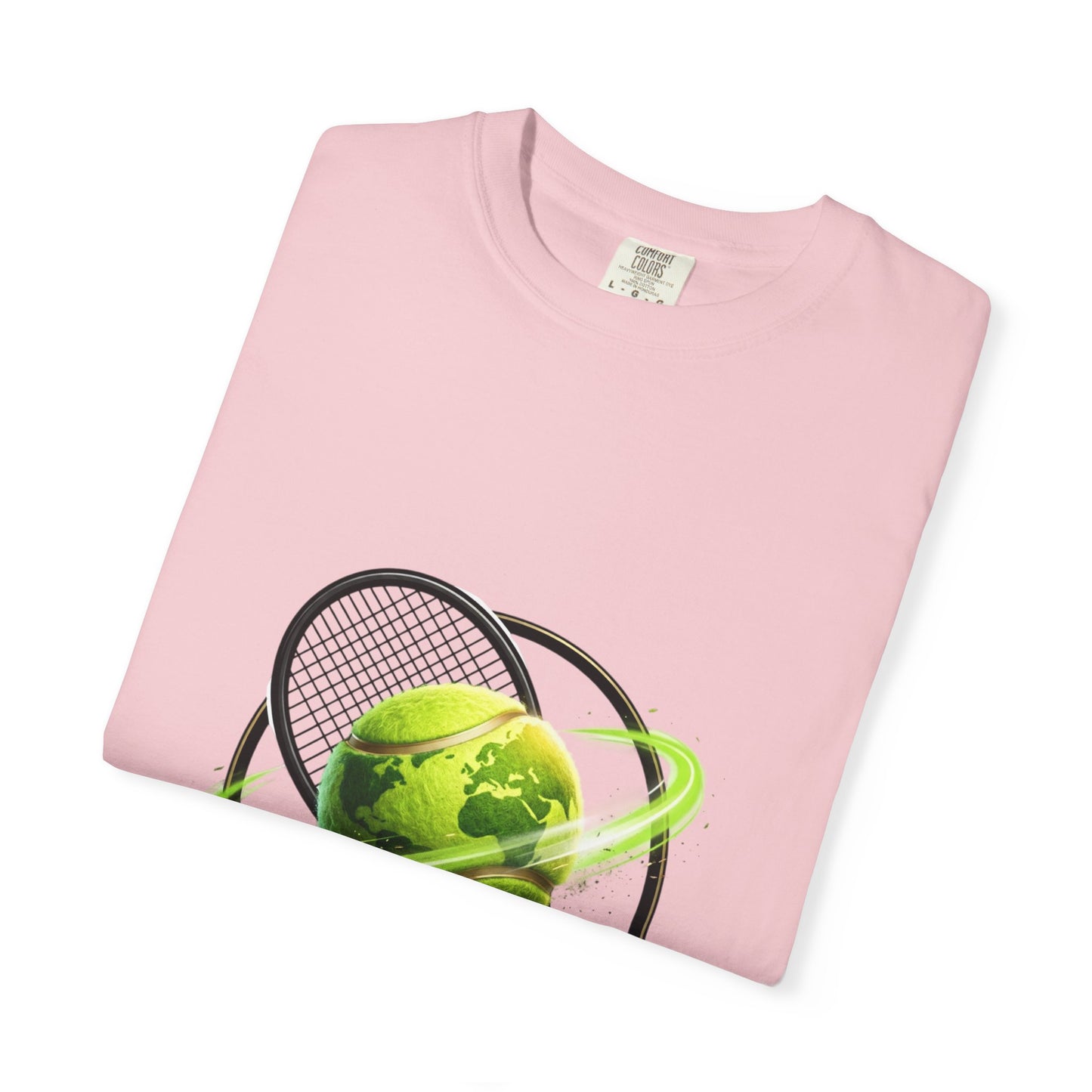 Tennis Globe T‑Shirt — "United Through the Game" Sports Tee