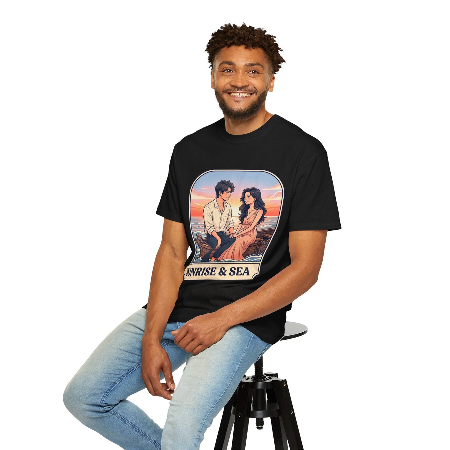 Sunrise & Sea Romantic Beach T-Shirt