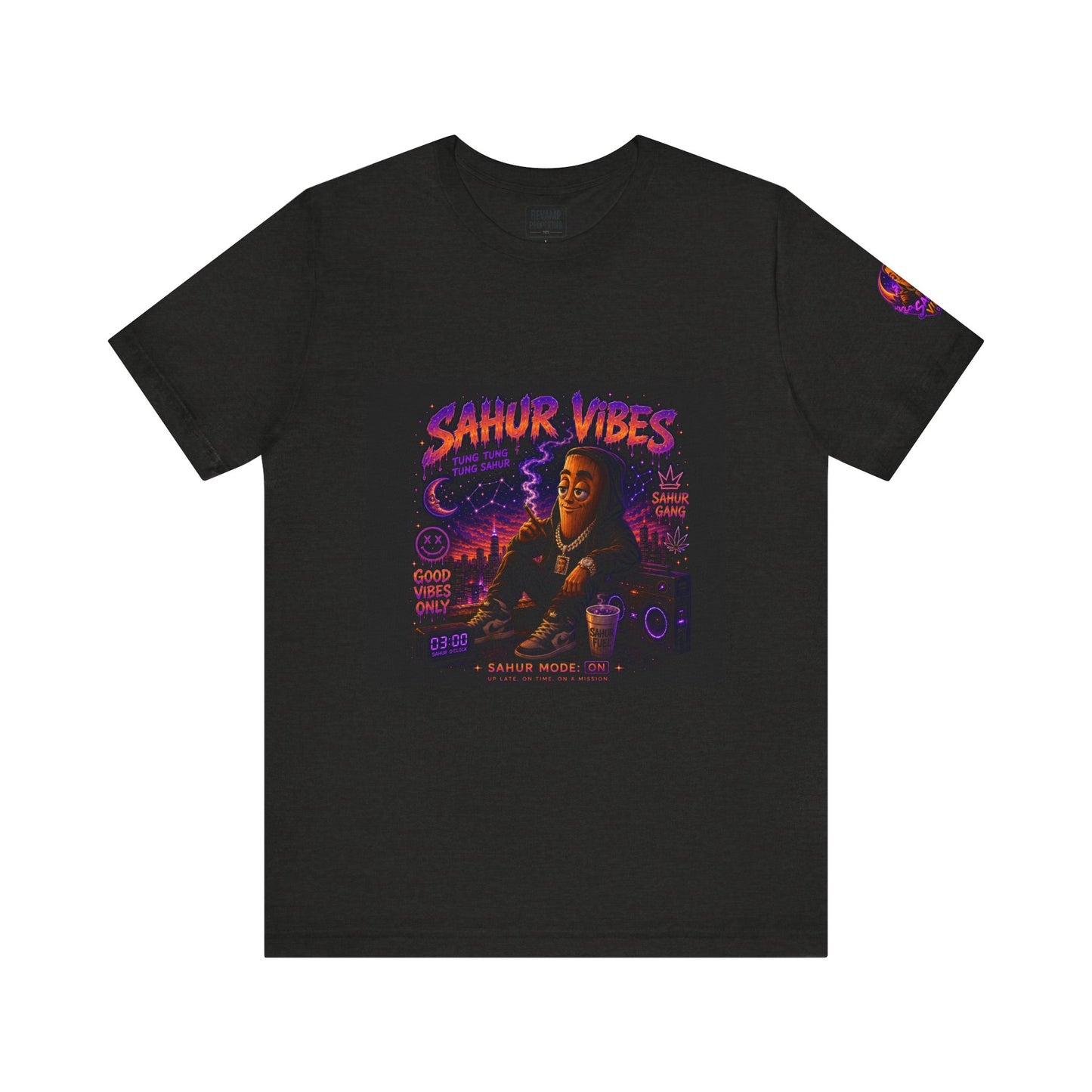 Tung Tung Tung Sahur SOLO Night Smoke DOLO Tee — Urban Chill Cartoon Design