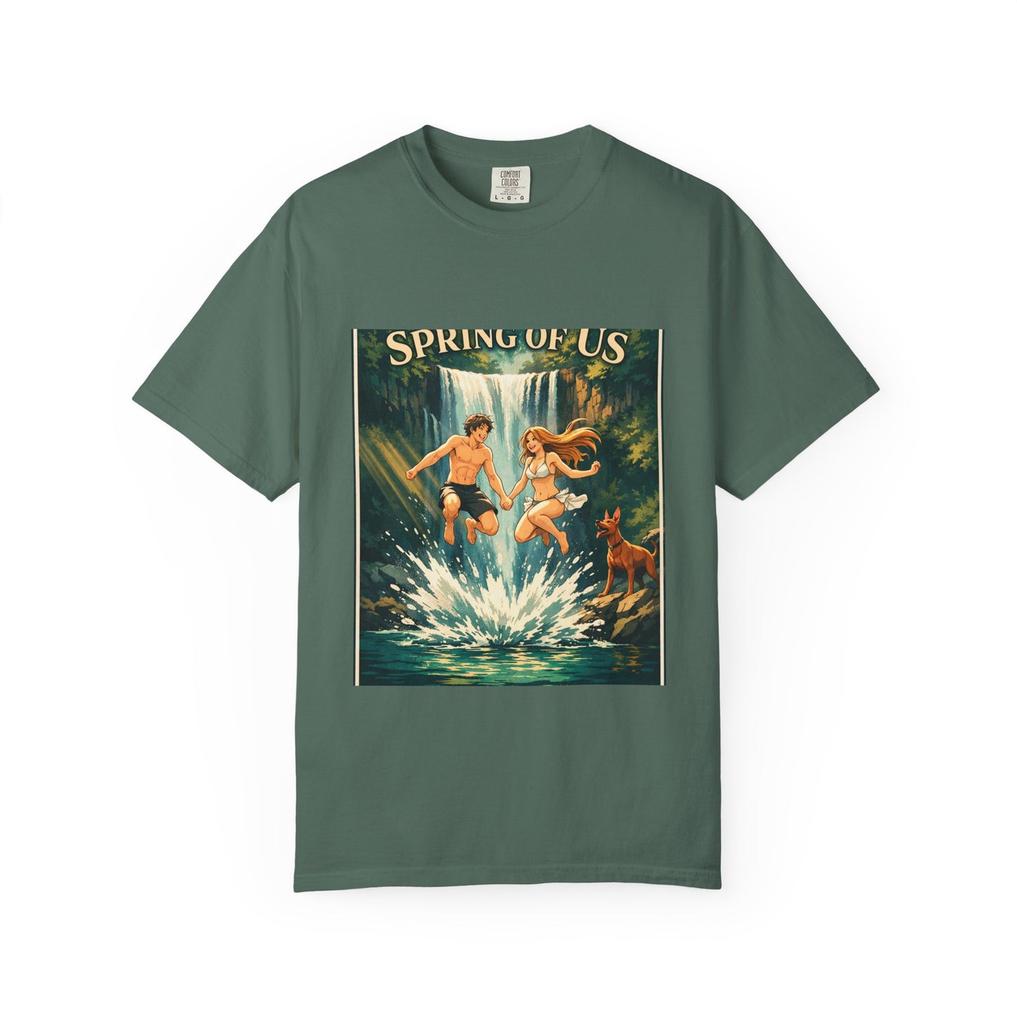 Vintage 'Spring of Us' Waterfall Graphic T-Shirt