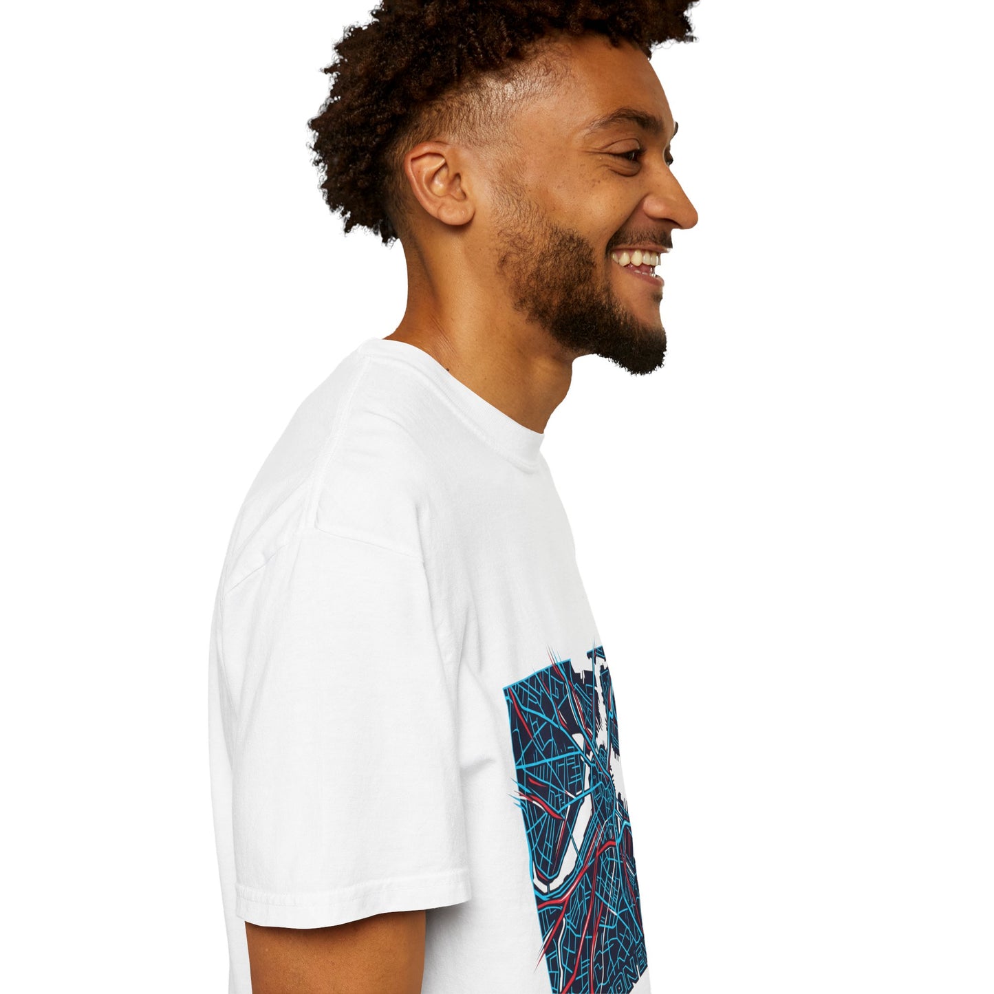 Boston Energy Map T-Shirt — City Map Graphic Tee