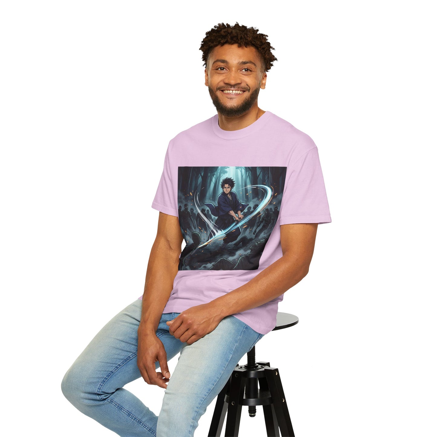 Mage Battlemage T‑Shirt — Fantasy Wizard Magic Sword Illustration Tee