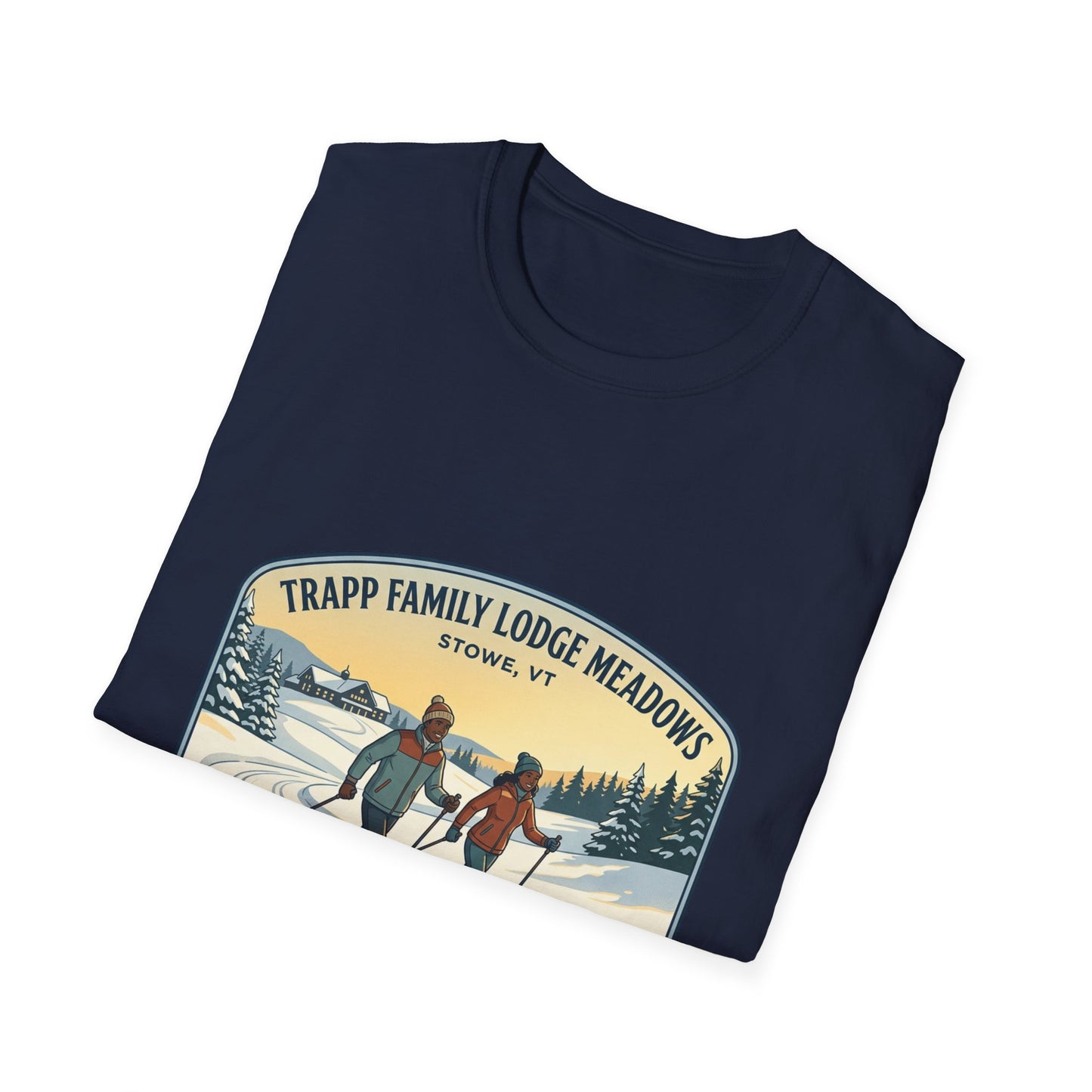 Trapp Family Lodge Meadows Skiing T-Shirt
