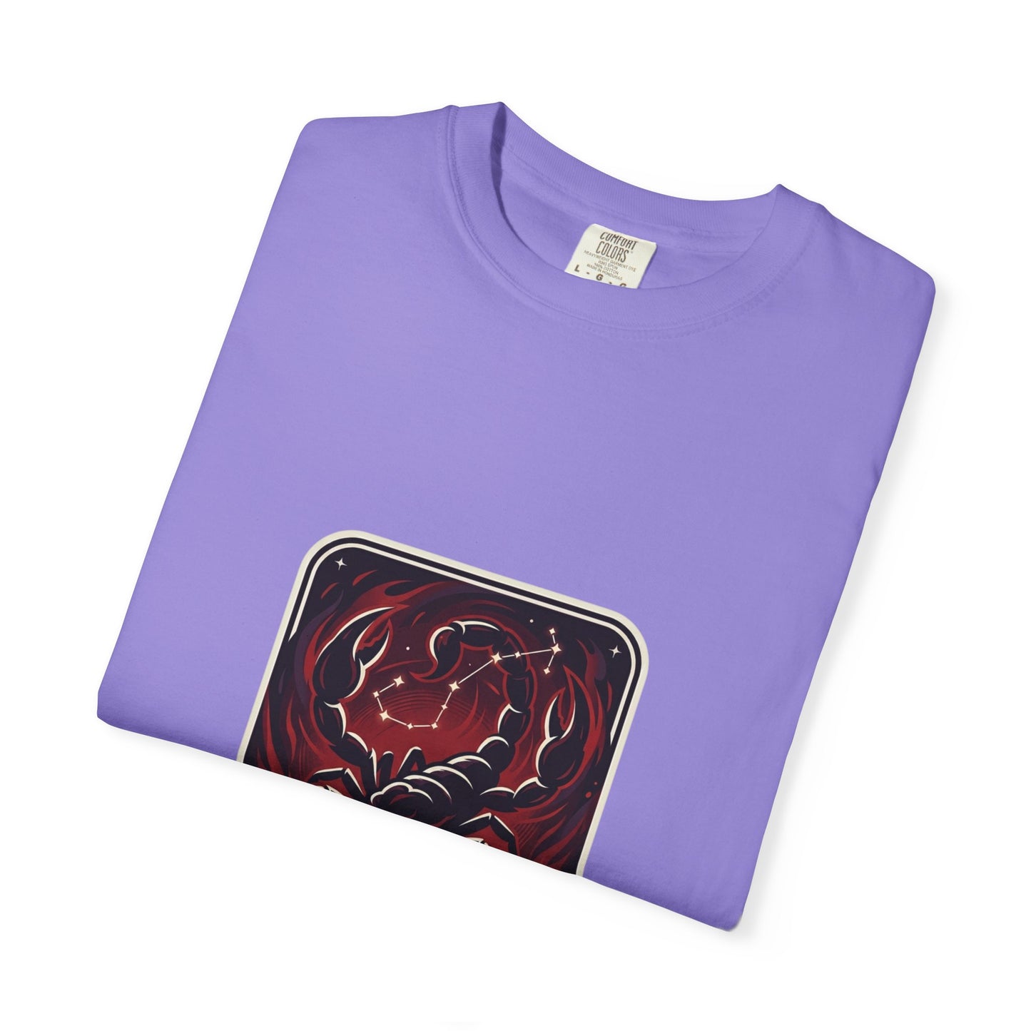 Scorpio Zodiac T-Shirt — Bold Red Scorpion Astrological Tee