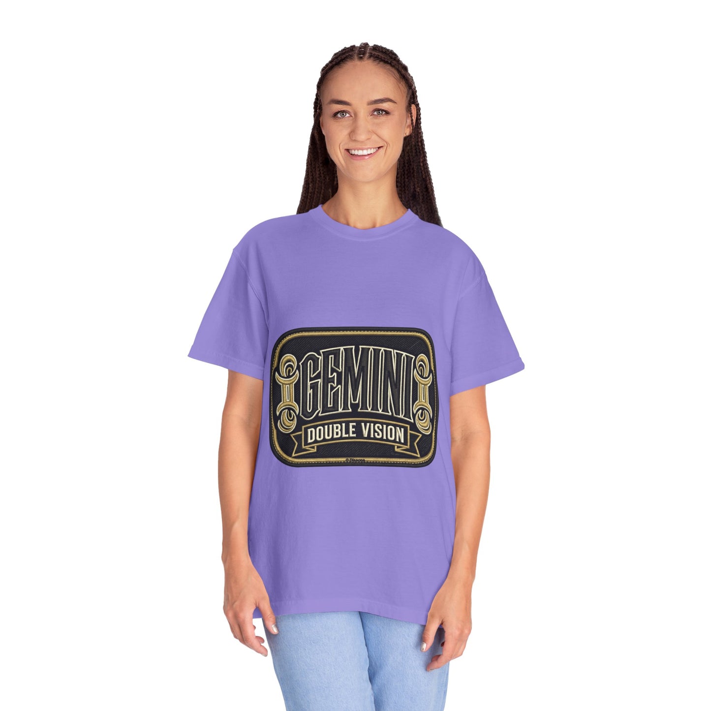 Gemini Double Vision T-Shirt — Zodiac Twin Graphic Tee
