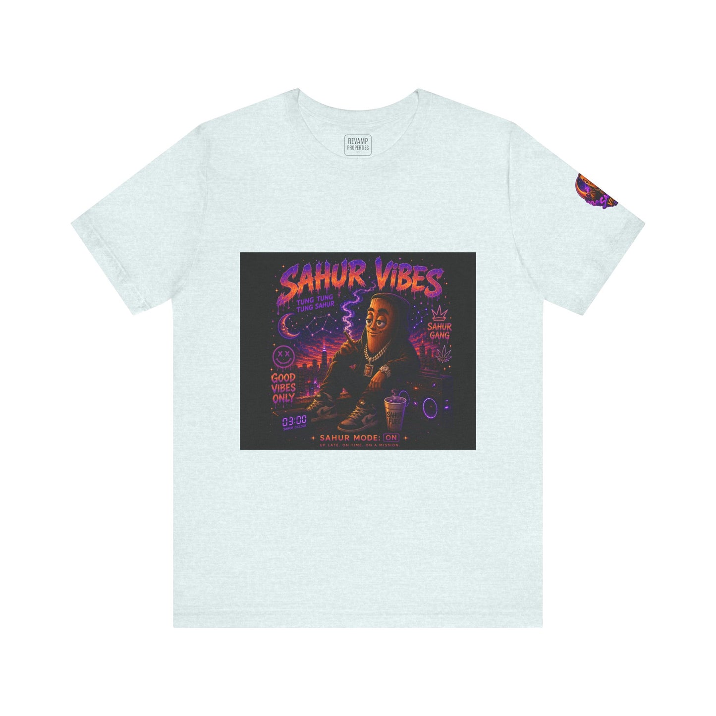 Tung Tung Tung Sahur SOLO Night Smoke DOLO Tee — Urban Chill Cartoon Design