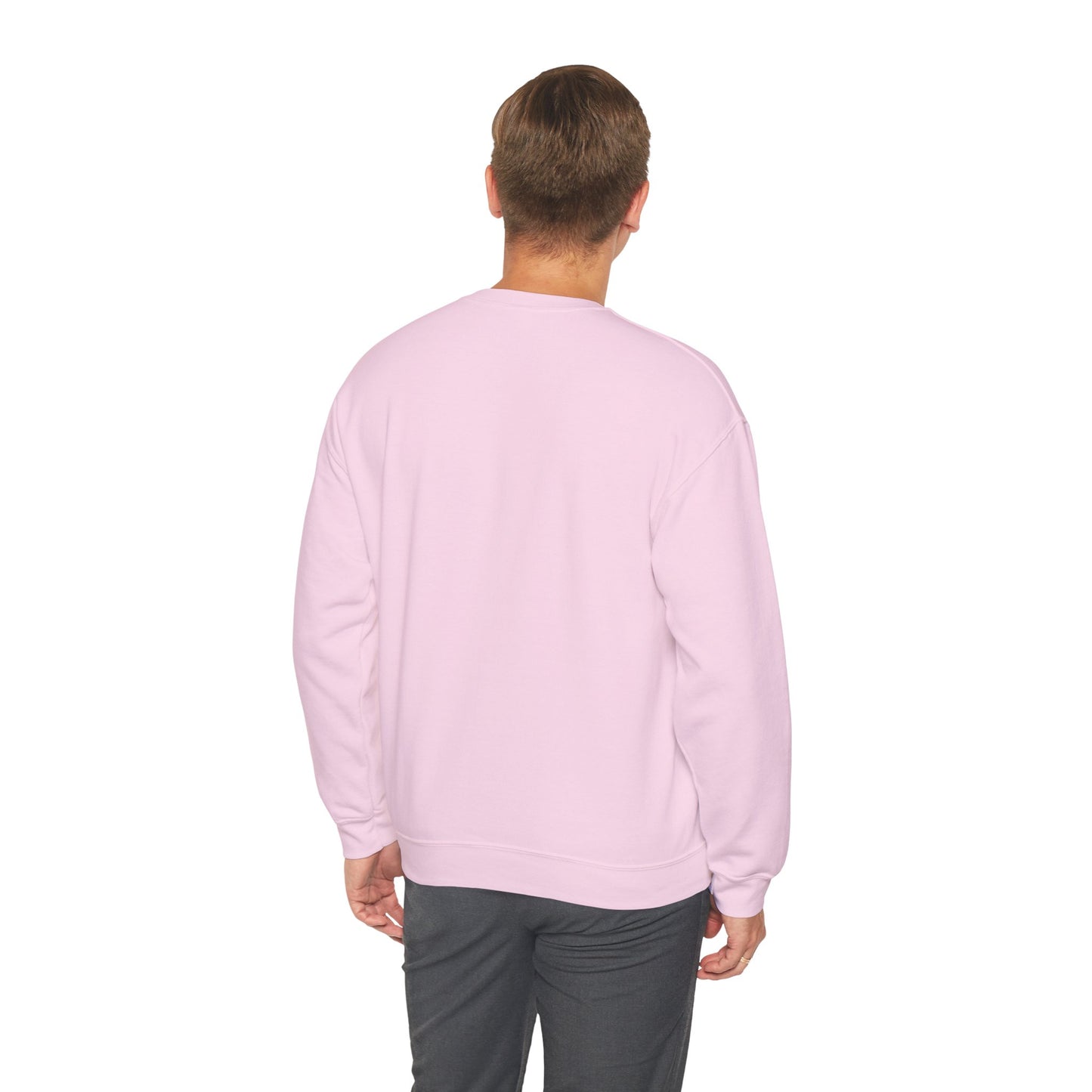 Crewneck Sweatshirt — Franconia Notch Winter Couple Scenic Graphic