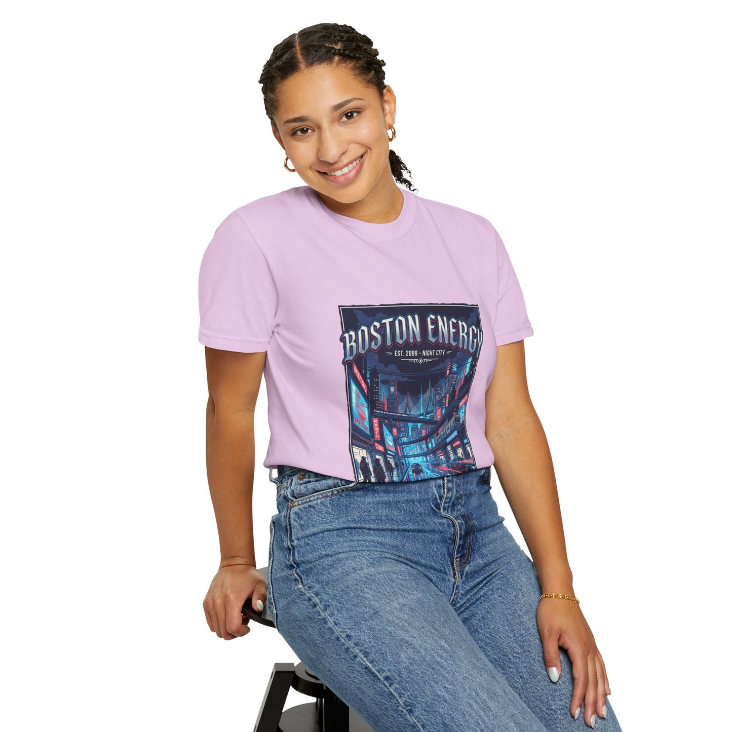 Boston Energy Graphic T-Shirt — Neon City Streetwear