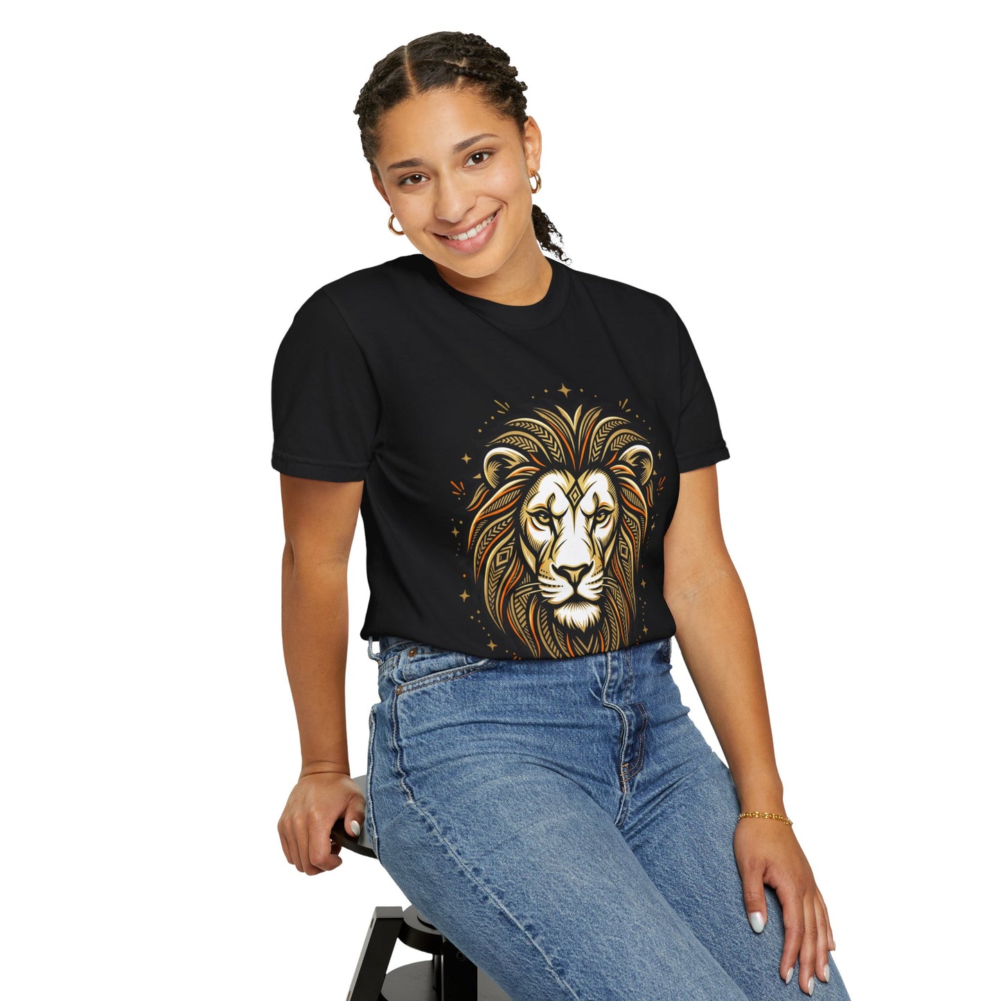 Leo Zodiac Lion T-Shirt — Bold Astrology Graphic Tee