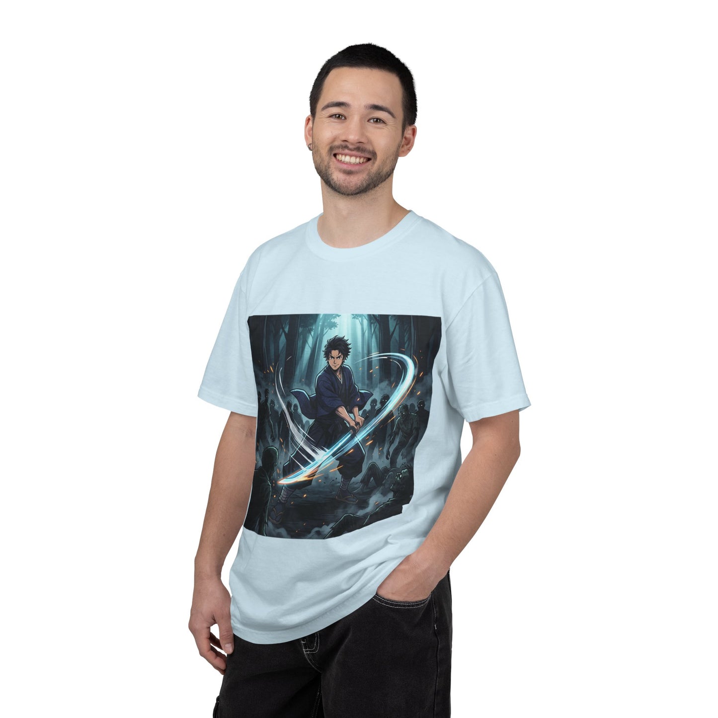 Mage Battlemage T‑Shirt — Fantasy Wizard Magic Sword Illustration Tee