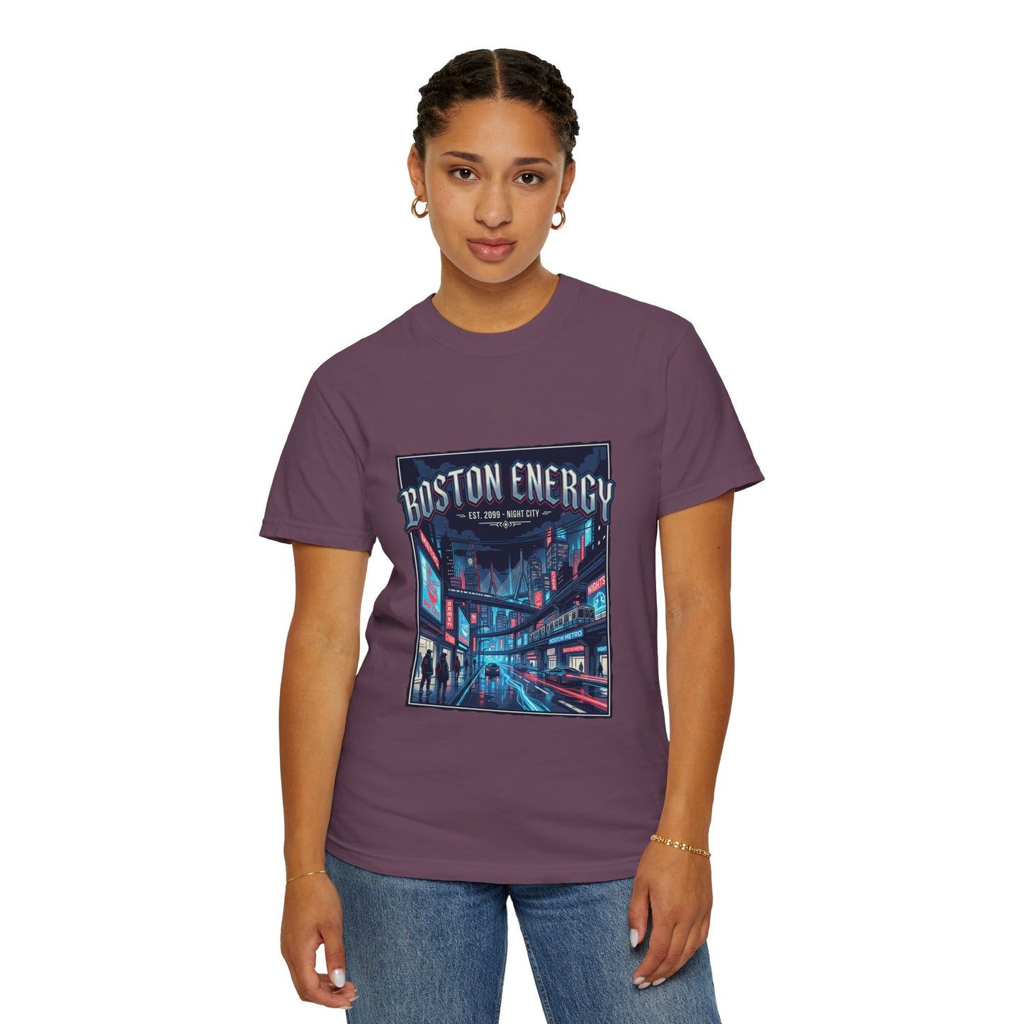 Boston Energy Graphic T-Shirt — Neon City Streetwear