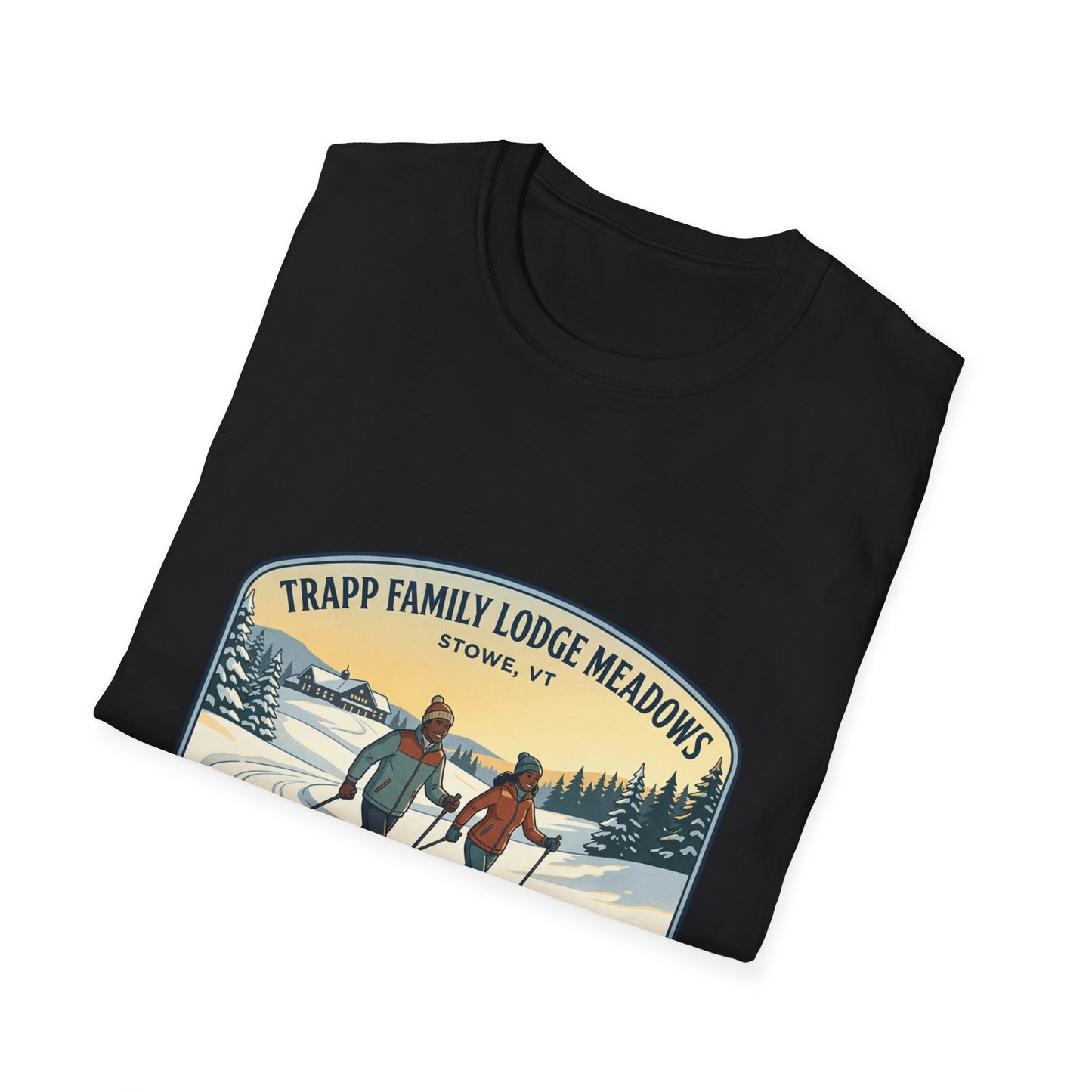 Trapp Family Lodge Meadows Skiing T-Shirt