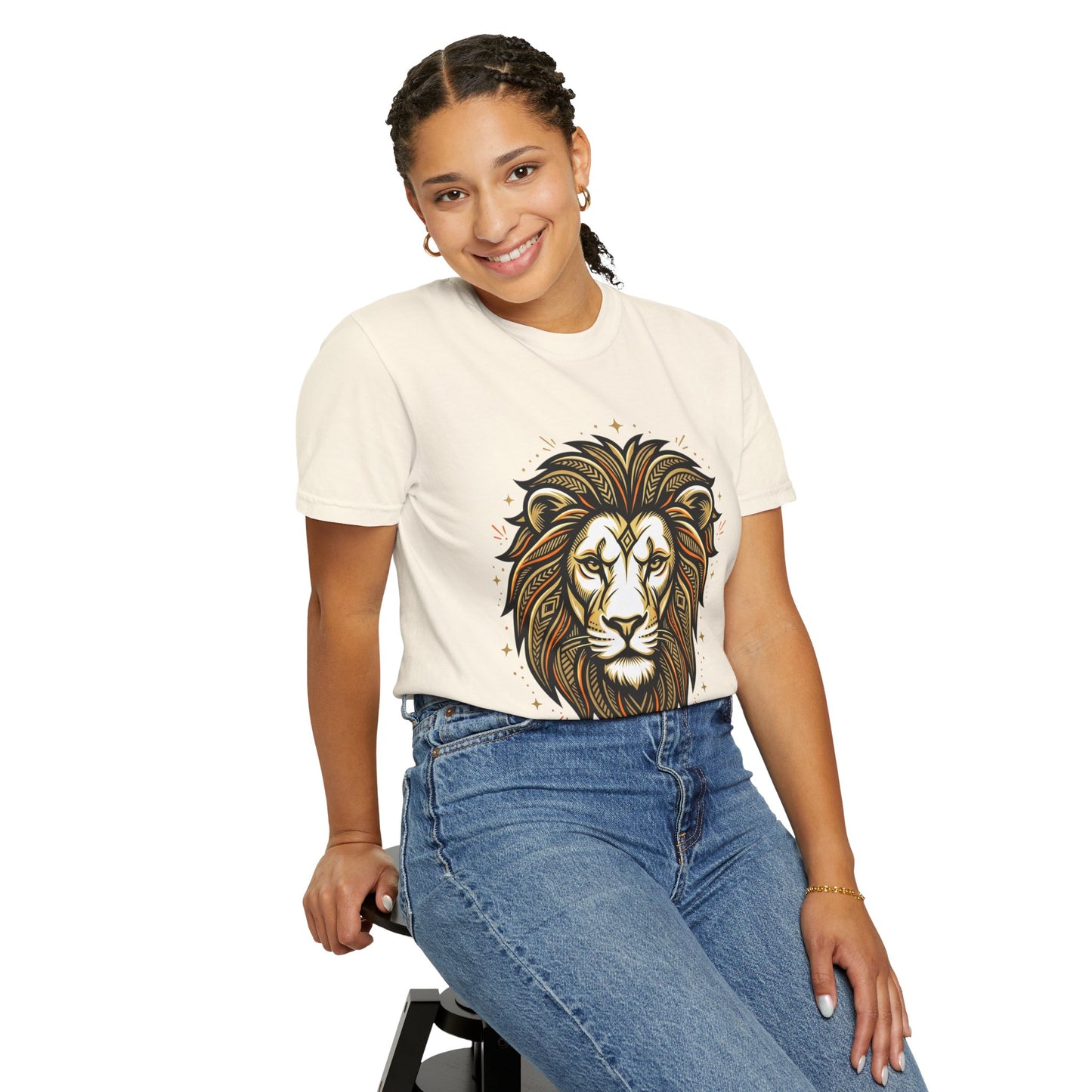 Leo Zodiac Lion T-Shirt — Bold Astrology Graphic Tee