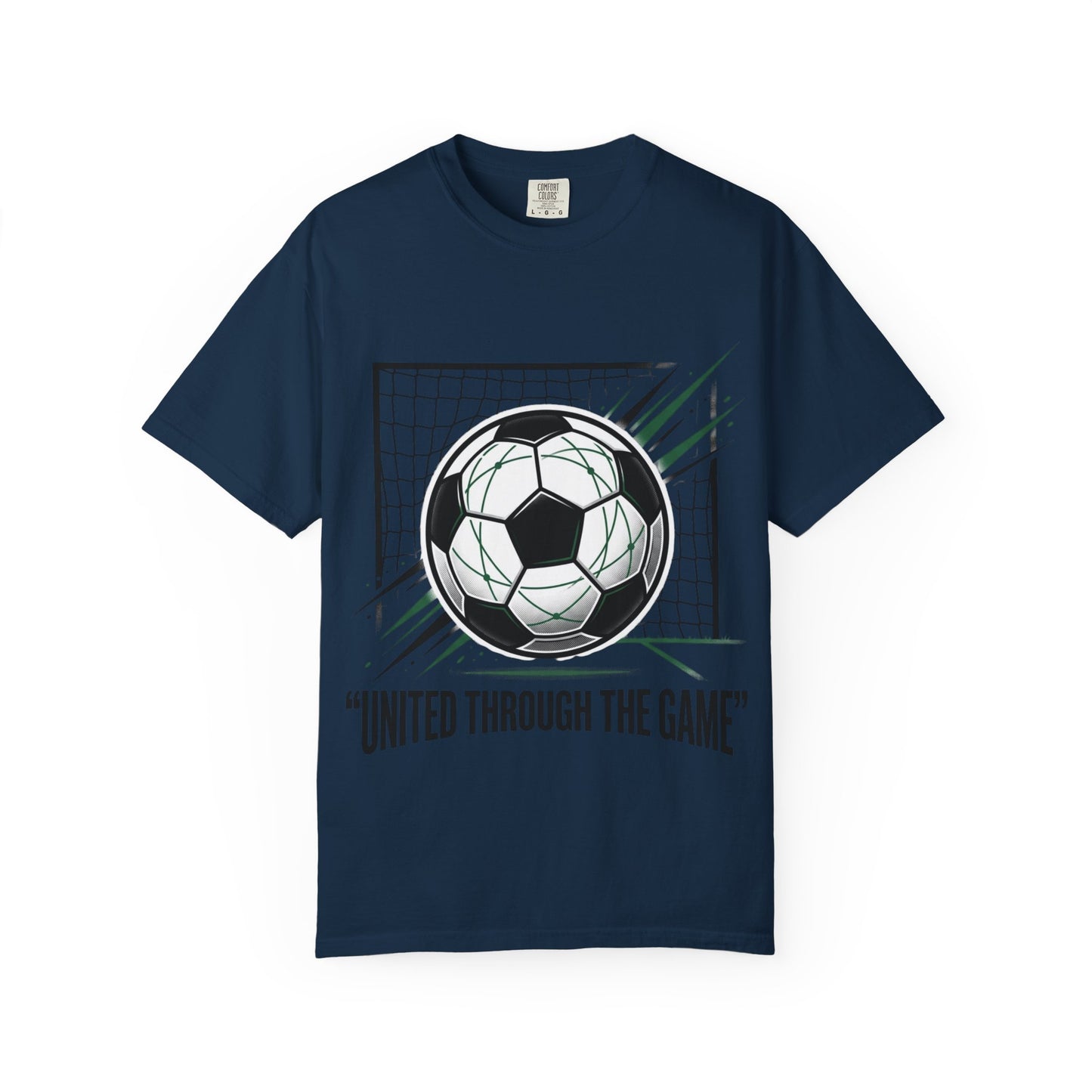 Soccer Graphic T-Shirt — "United Through The Game"