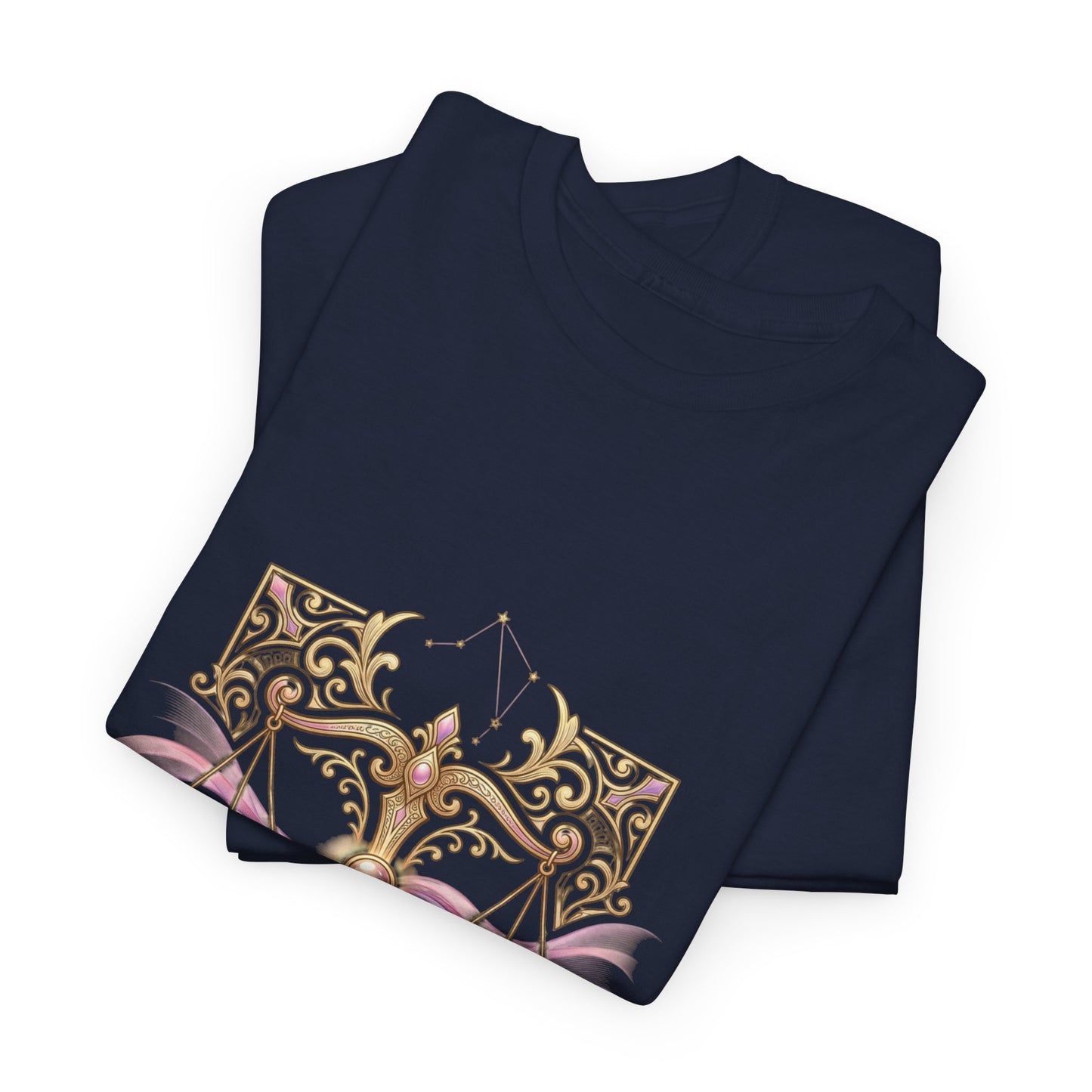 Libra Scales T‑Shirt — Zodiac Balance Is Power Tee