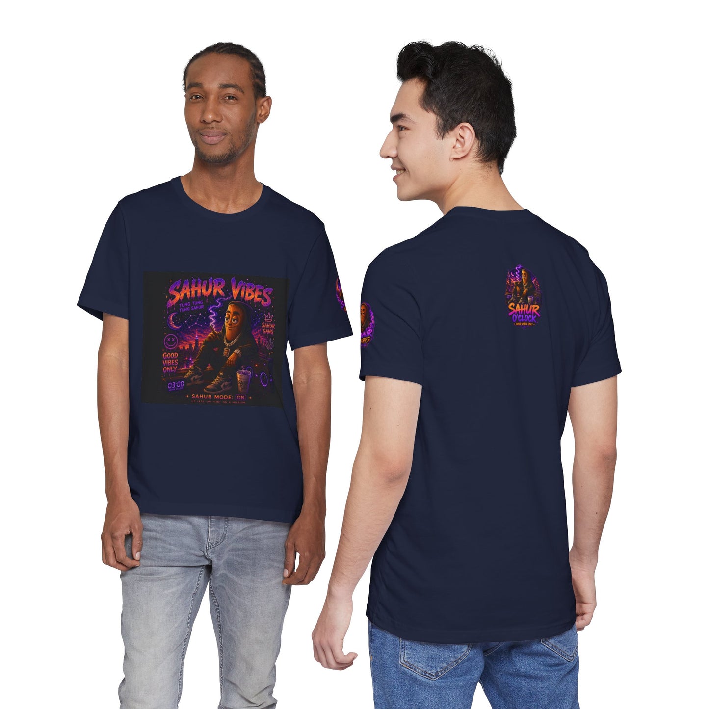 Tung Tung Tung Sahur SOLO Night Smoke DOLO Tee — Urban Chill Cartoon Design