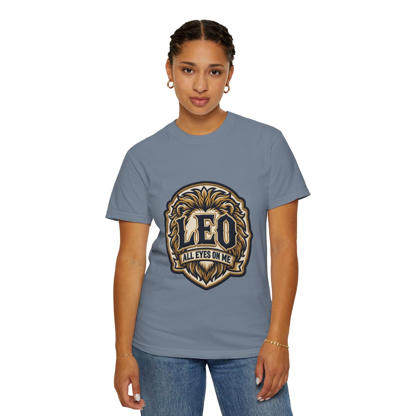 Leo 'All Eyes On Me' Zodiac T-Shirt — Bold Lion Astrology Tee
