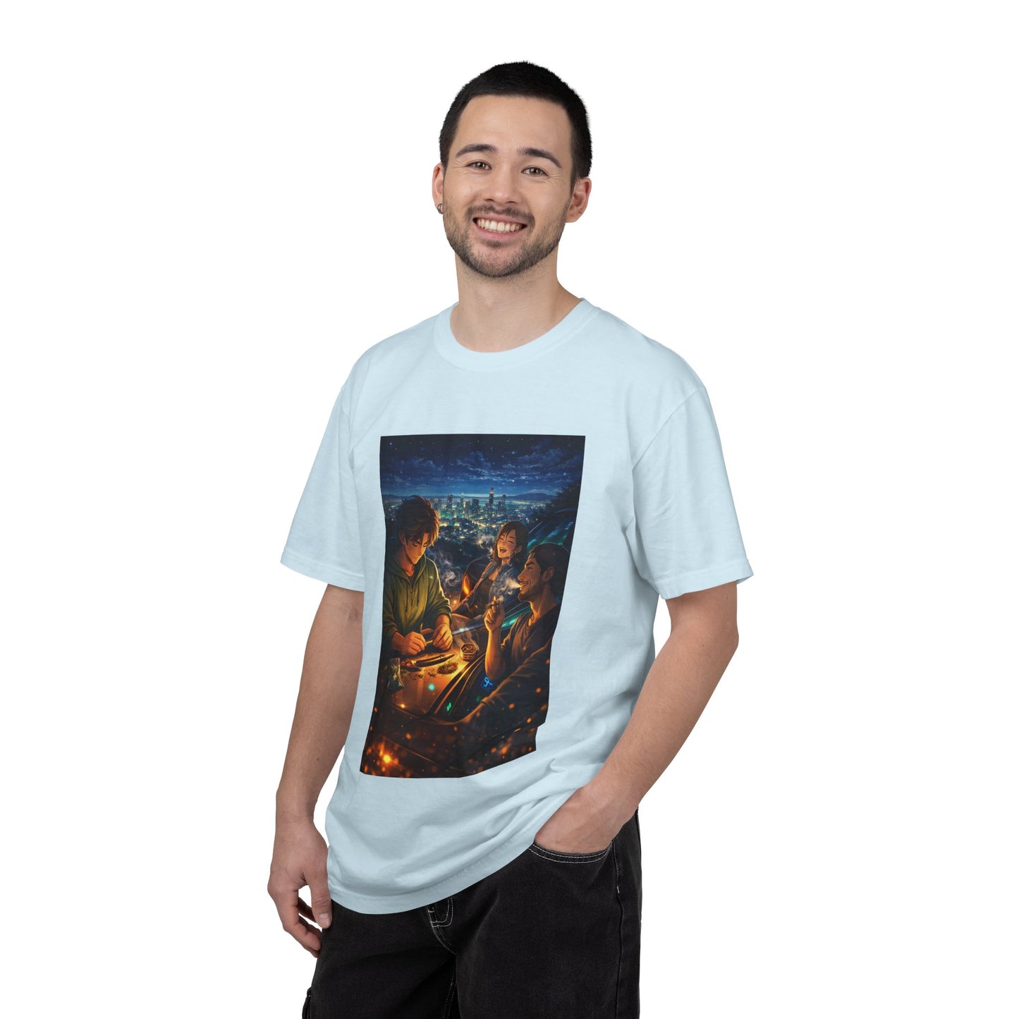 ROAD TRIP SMOKE SESSION-Unisex Garment-Dyed T-shirt