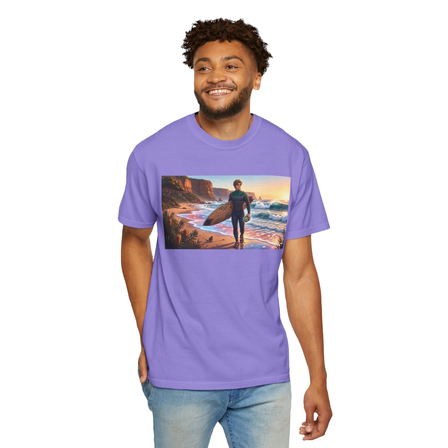 Surfer at Sunset T-Shirt
