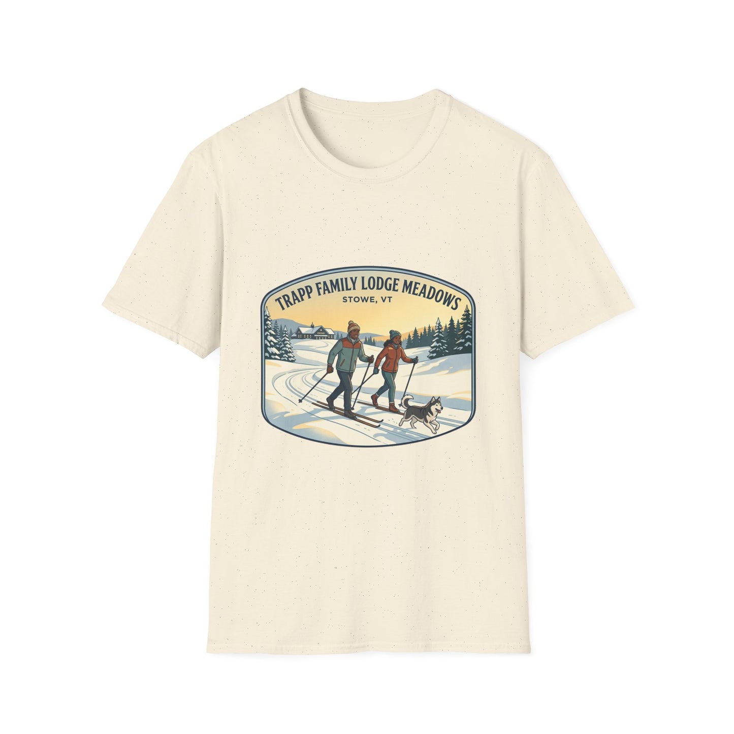 Trapp Family Lodge Meadows Skiing T-Shirt