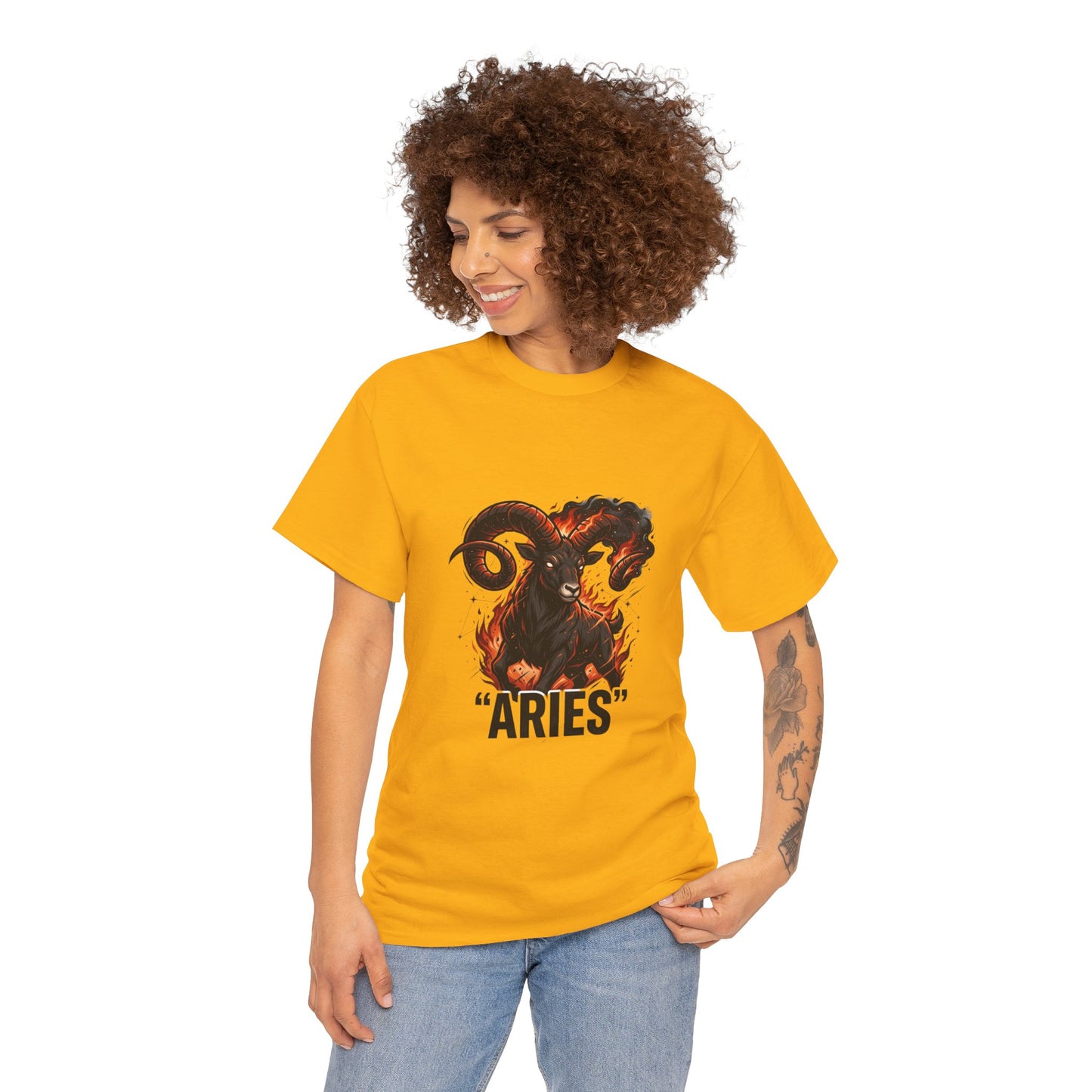 Aries Flame Ram T‑Shirt